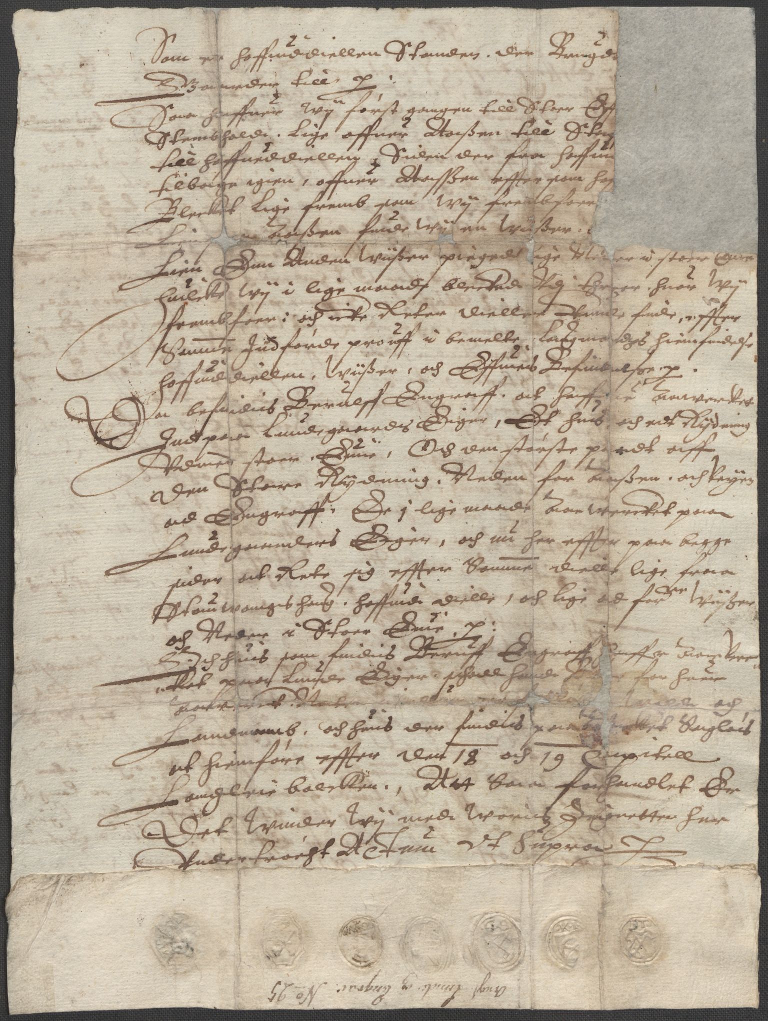 Riksarkivets diplomsamling, AV/RA-EA-5965/F15/L0027: Prestearkiv - Telemark, 1587-1738, p. 41