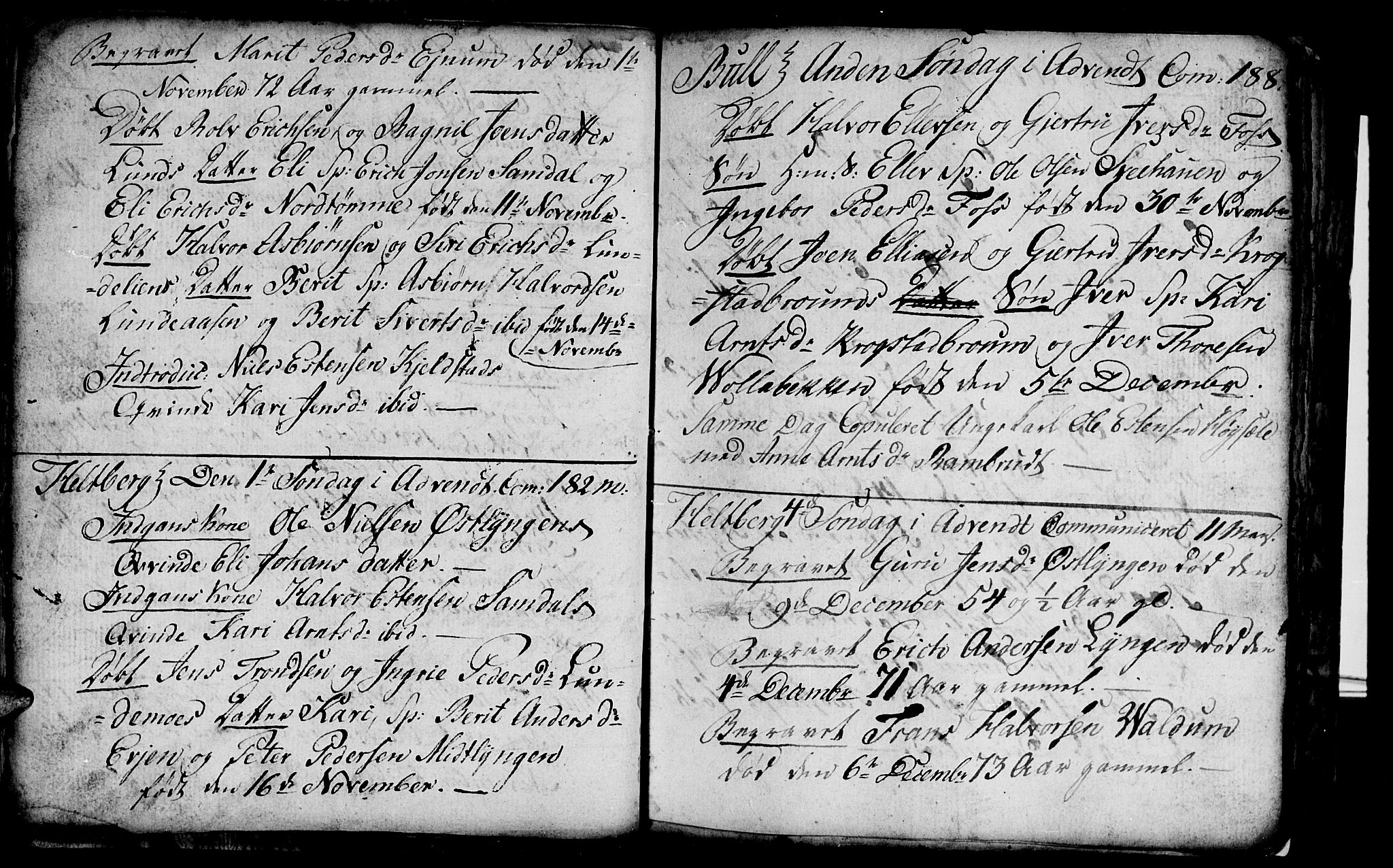 Ministerialprotokoller, klokkerbøker og fødselsregistre - Sør-Trøndelag, SAT/A-1456/692/L1107: Parish register (copy) no. 692C02, 1809-1824