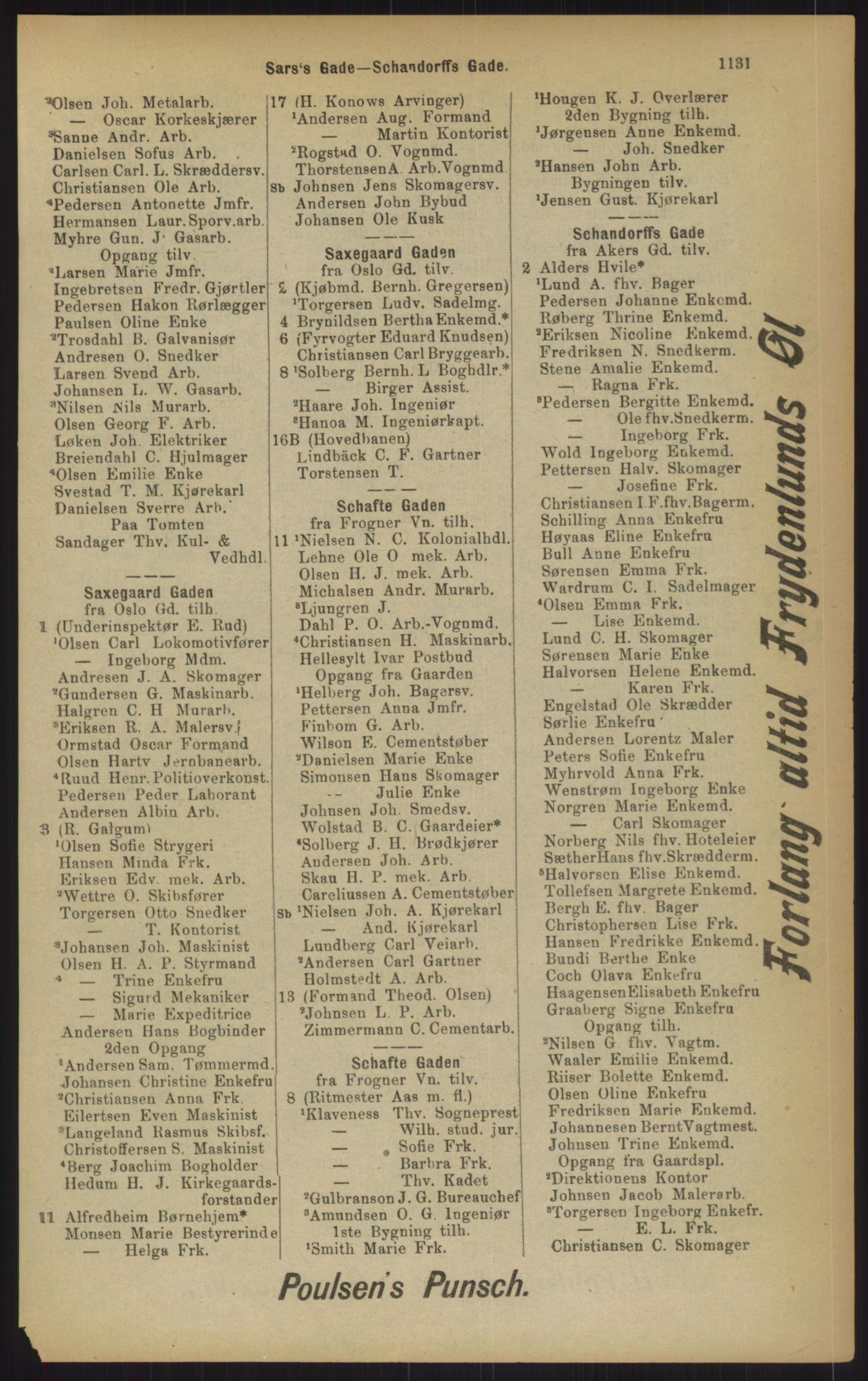 Kristiania/Oslo adressebok, PUBL/-, 1902, p. 1131