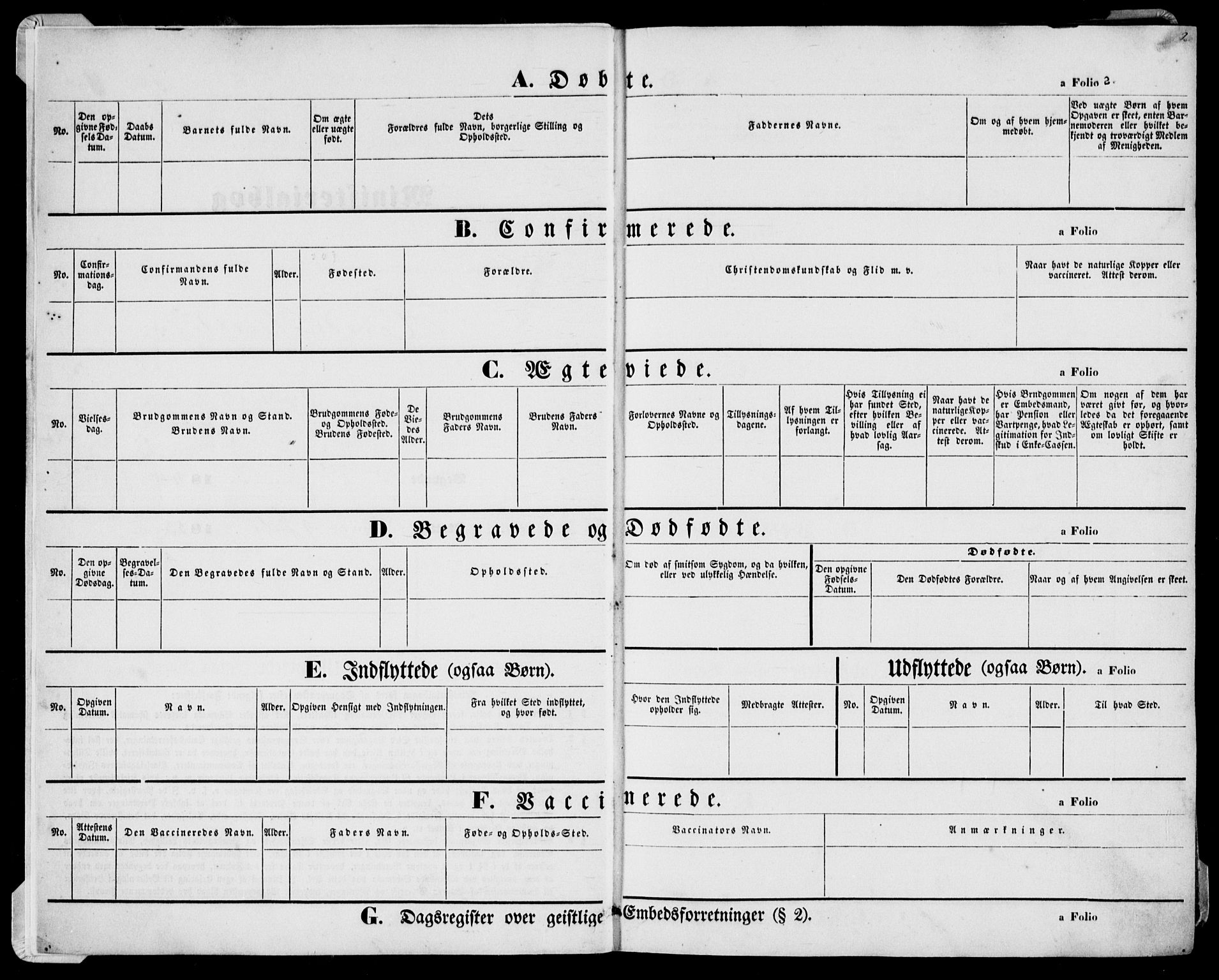 Herad sokneprestkontor, AV/SAK-1111-0018/F/Fa/Faa/L0004: Parish register (official) no. A 4, 1844-1853, p. 2