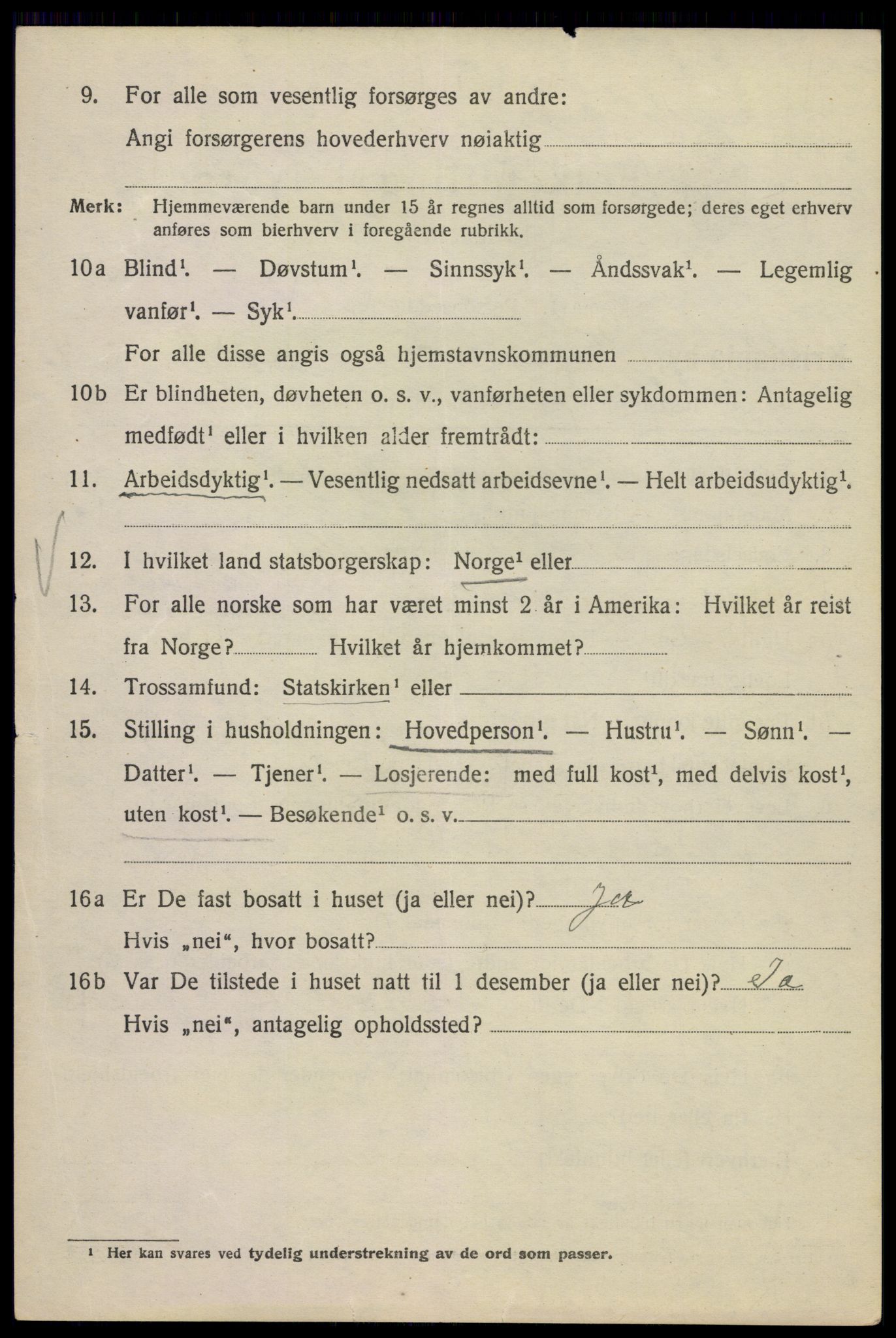 SAO, 1920 census for Kristiania, 1920, p. 570024