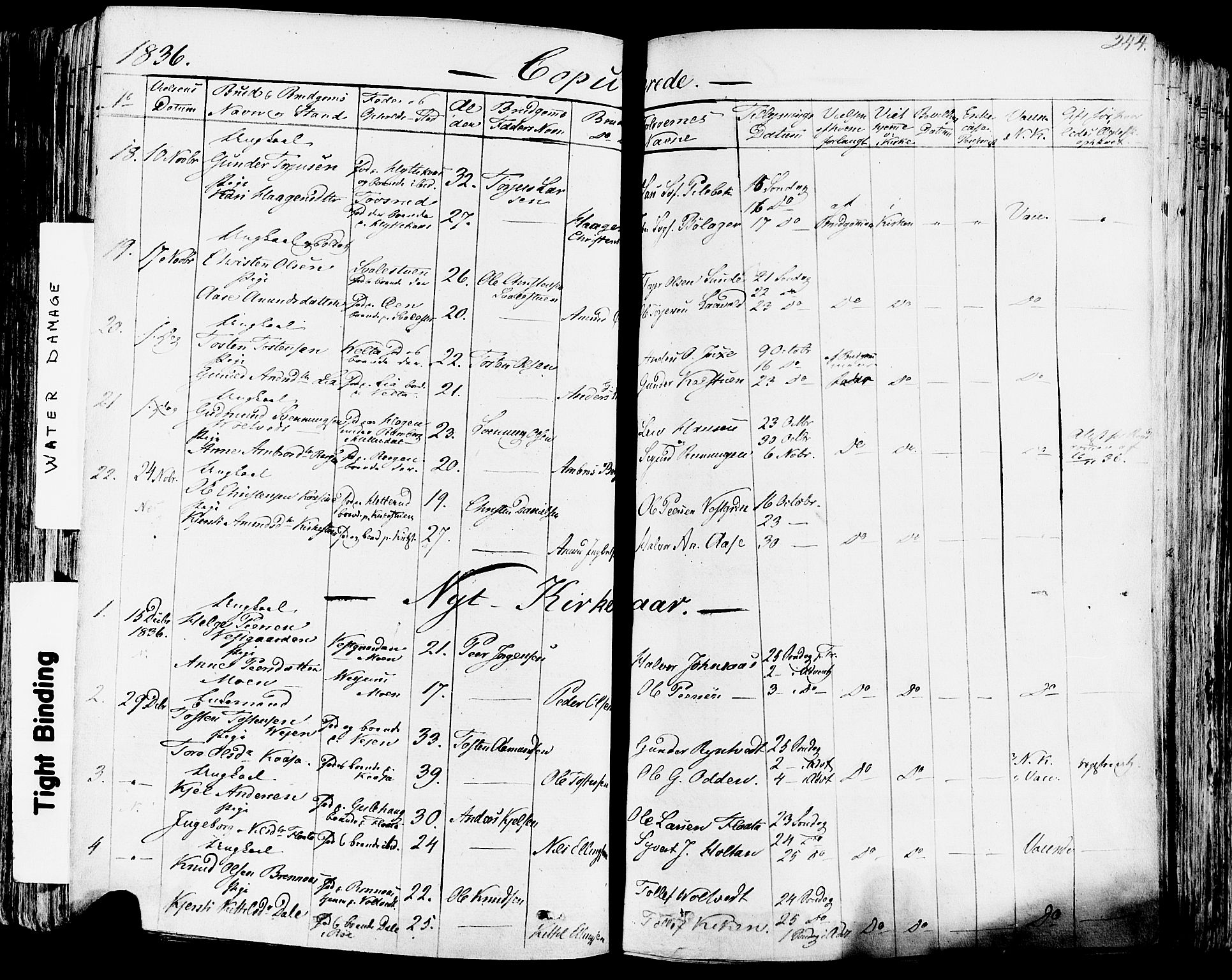 Sauherad kirkebøker, AV/SAKO-A-298/F/Fa/L0006: Parish register (official) no. I 6, 1827-1850, p. 244