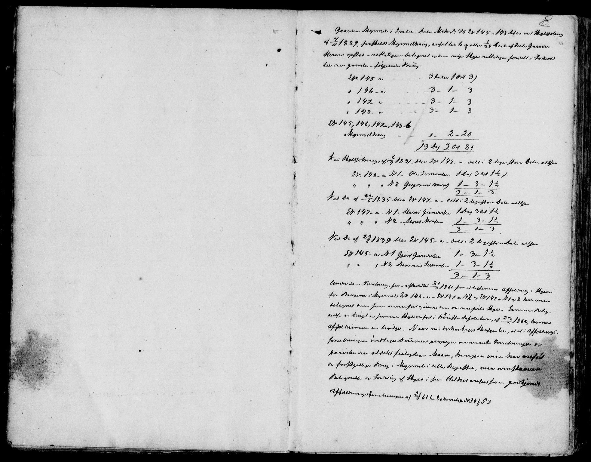 Sunnfjord tingrett, SAB/A-3201/1/G/Ga/Gac/L0003: Mortgage register no. II.A.c.3, 1825-1886