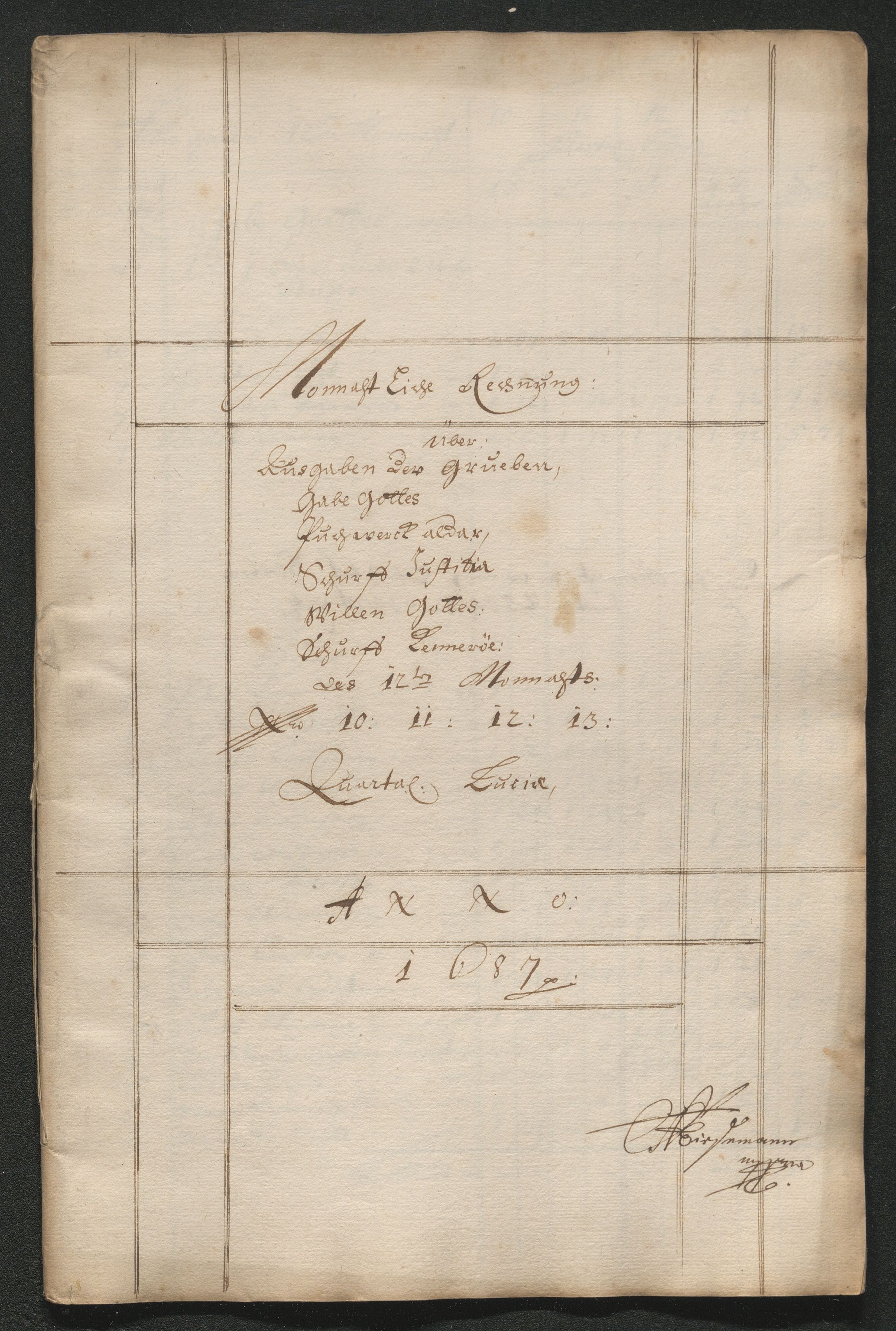 Kongsberg Sølvverk 1623-1816, SAKO/EA-3135/001/D/Dc/Dcd/L0063: Utgiftsregnskap for gruver m.m. , 1687, p. 384