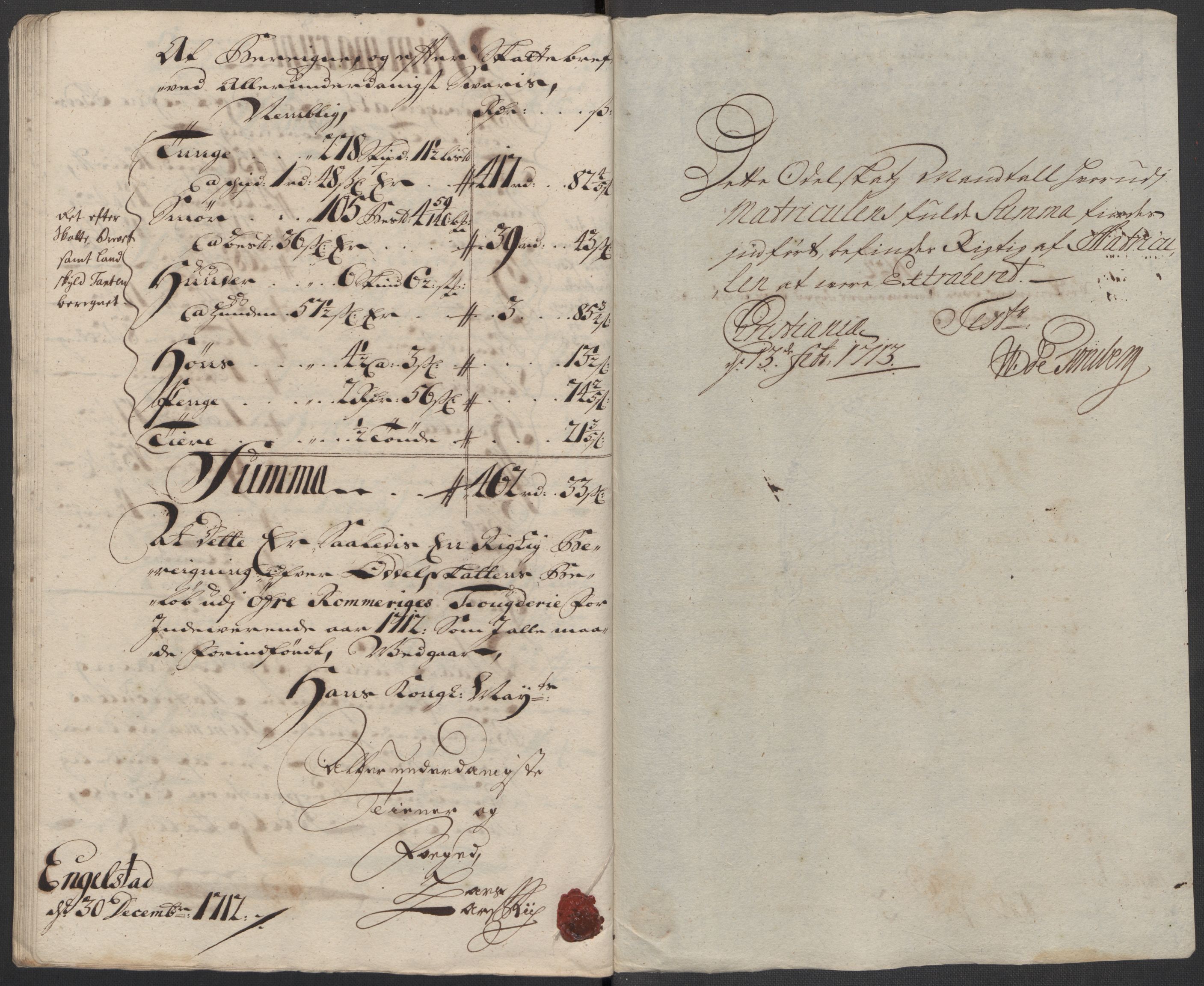 Rentekammeret inntil 1814, Reviderte regnskaper, Fogderegnskap, AV/RA-EA-4092/R12/L0722: Fogderegnskap Øvre Romerike, 1712, p. 107