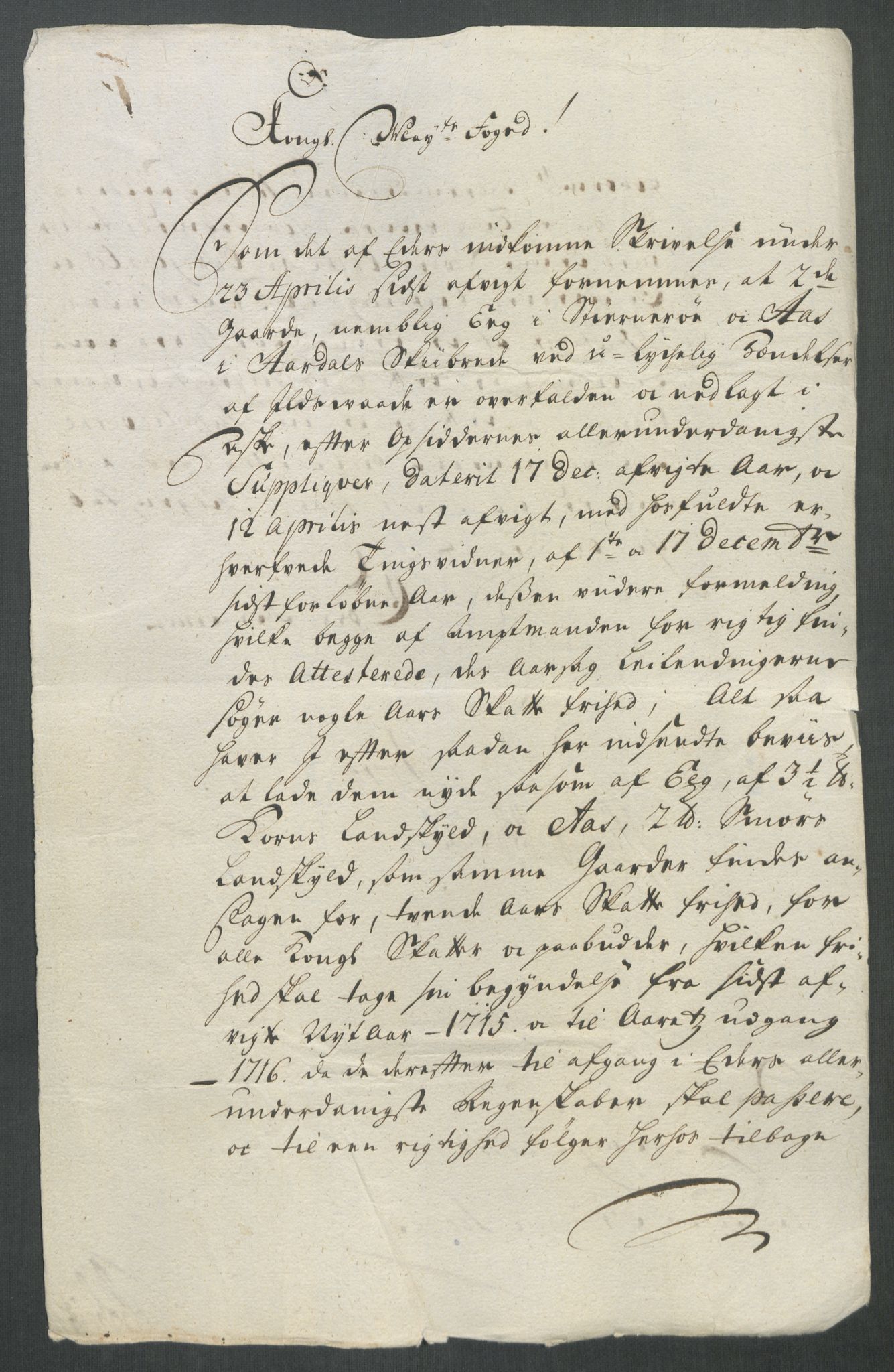 Rentekammeret inntil 1814, Reviderte regnskaper, Fogderegnskap, AV/RA-EA-4092/R47/L2868: Fogderegnskap Ryfylke, 1715, p. 363