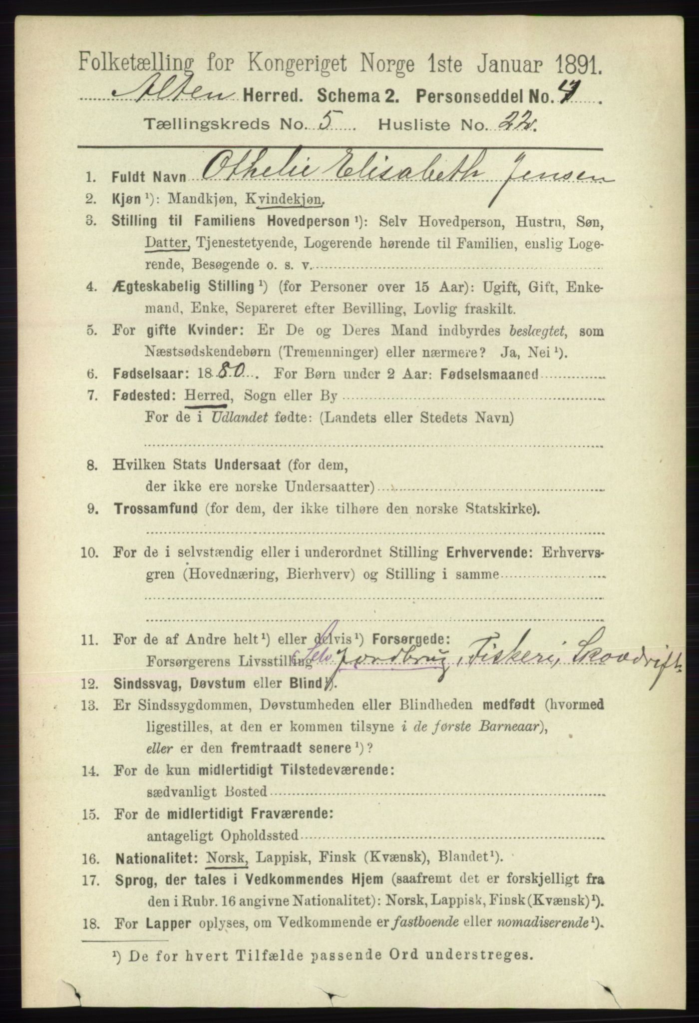 RA, 1891 census for 2012 Alta, 1891, p. 1774