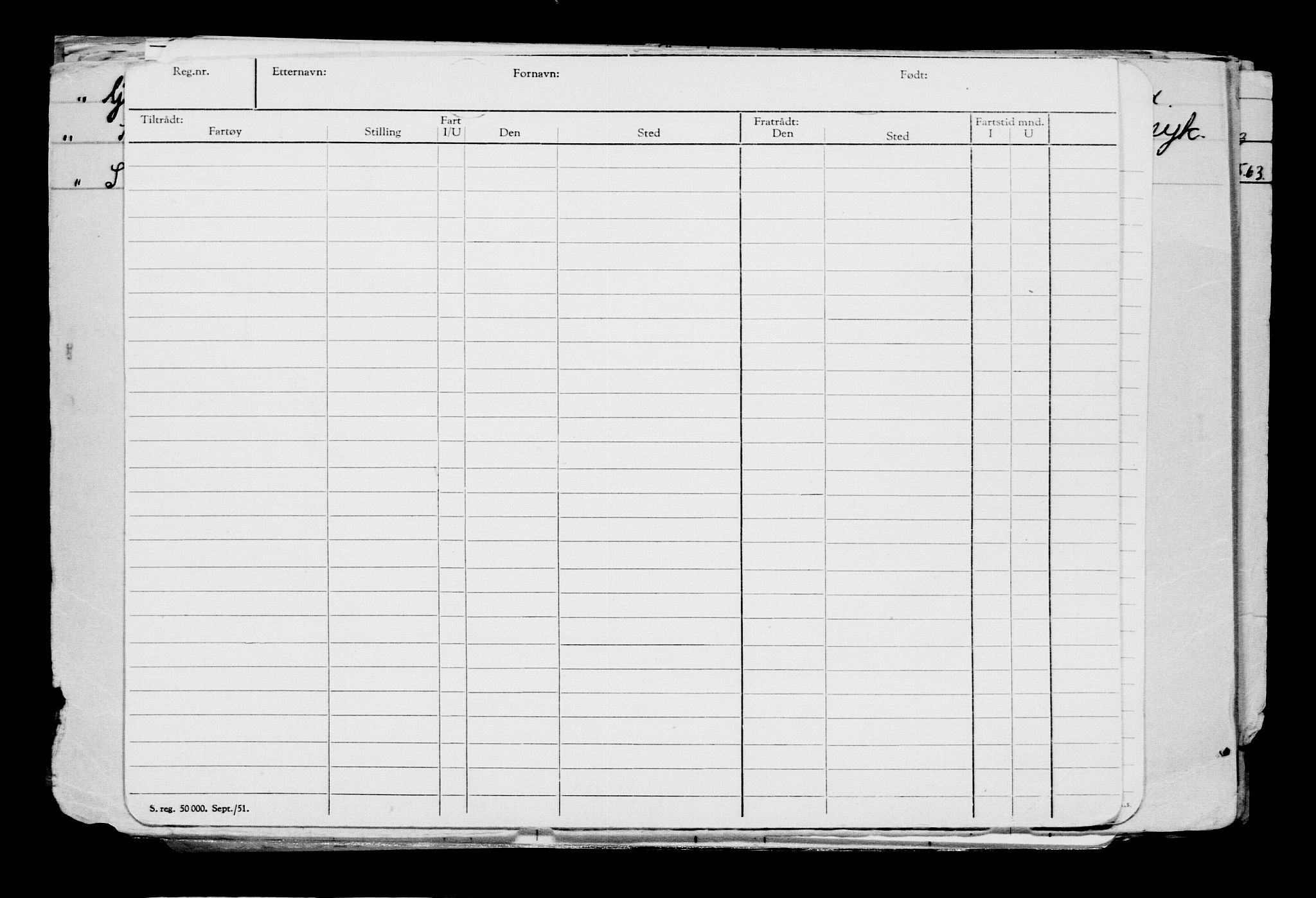 Direktoratet for sjømenn, AV/RA-S-3545/G/Gb/L0189: Hovedkort, 1921, p. 395