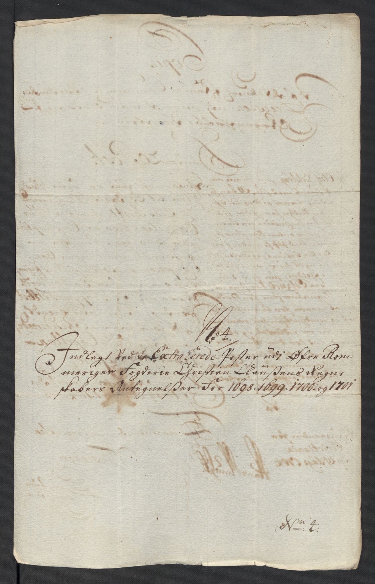 Rentekammeret inntil 1814, Reviderte regnskaper, Fogderegnskap, AV/RA-EA-4092/R12/L0715: Fogderegnskap Øvre Romerike, 1698-1701, p. 163