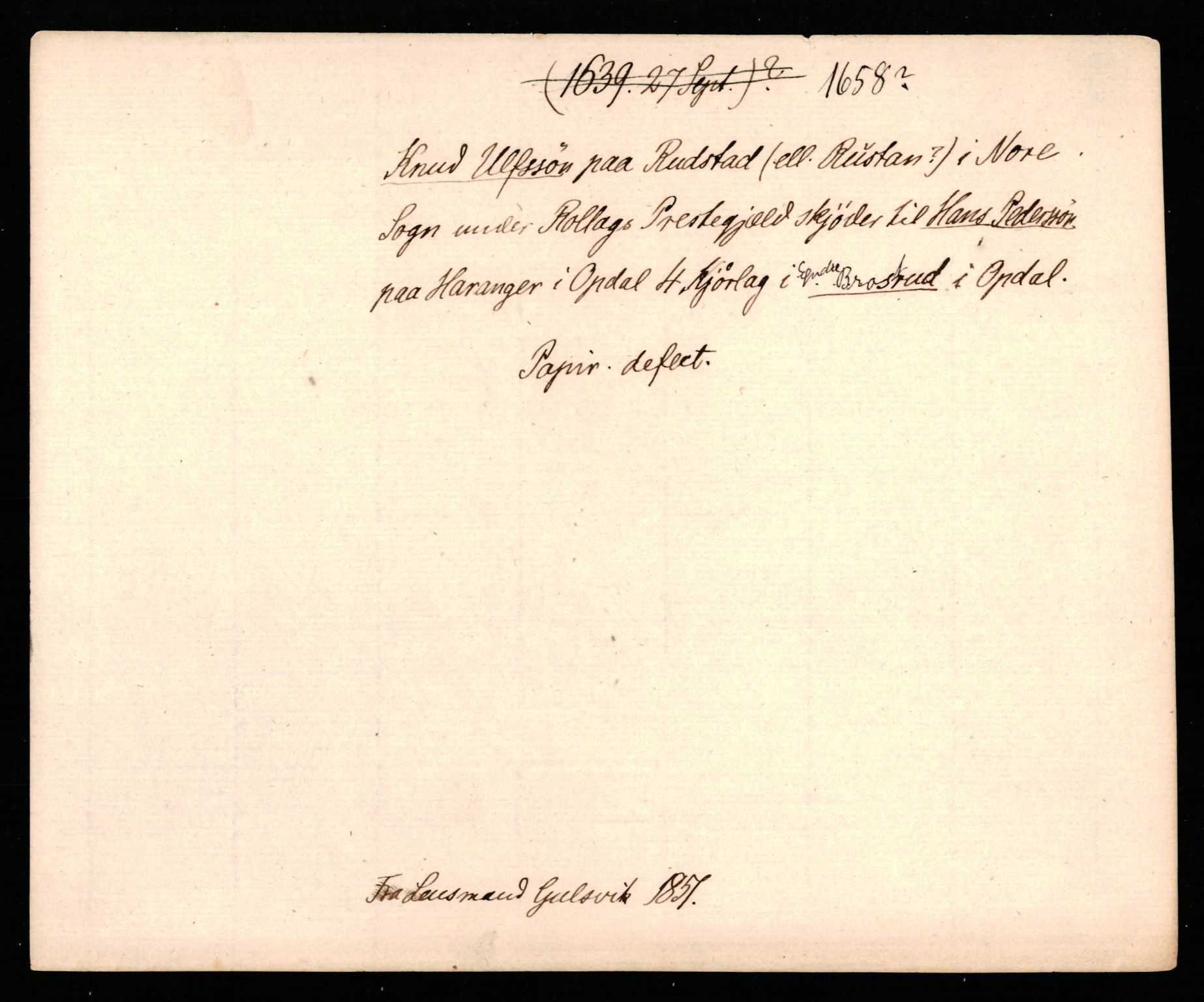 Riksarkivets diplomsamling, AV/RA-EA-5965/F35/F35b/L0010: Riksarkivets diplomer, seddelregister, 1656-1670, p. 185