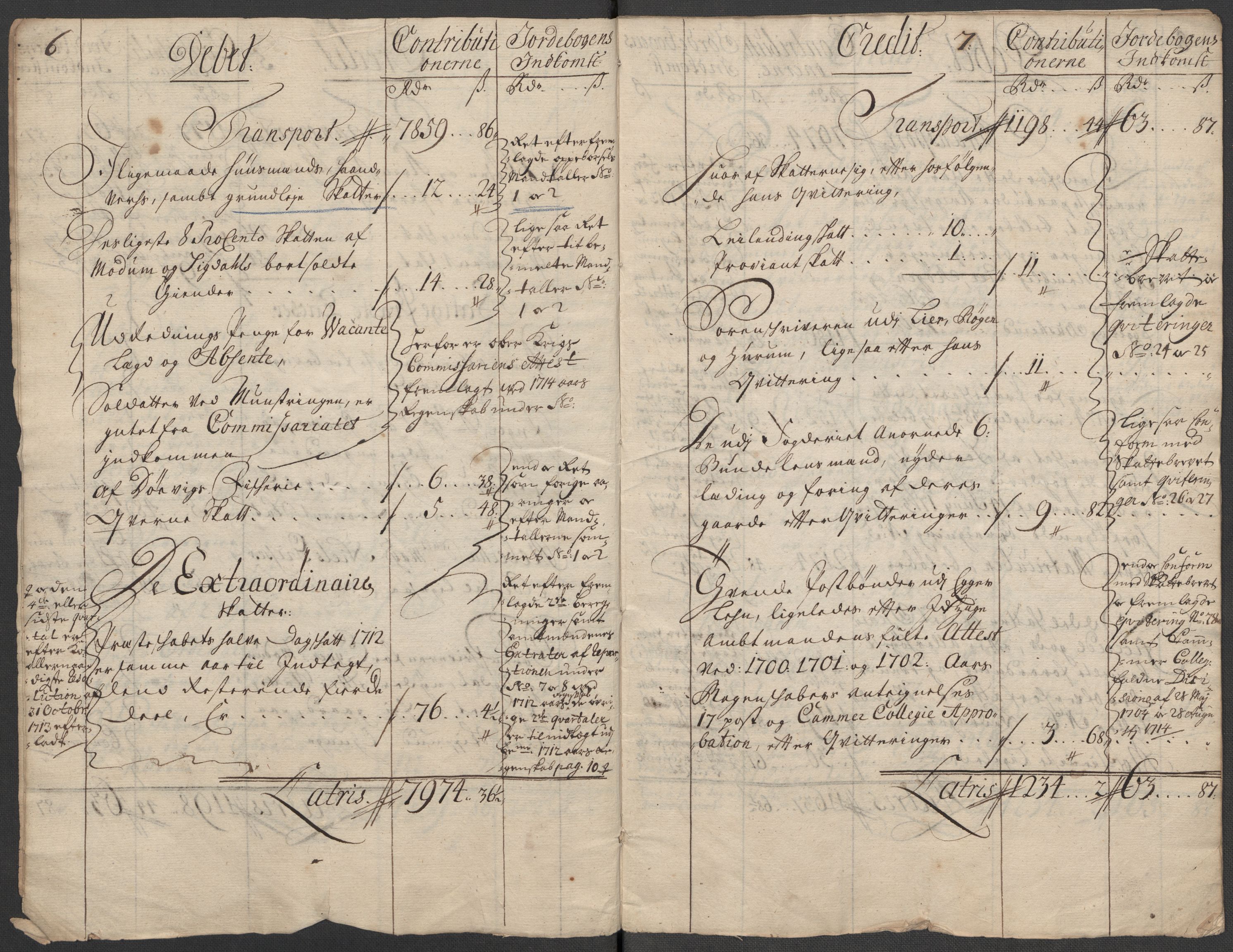 Rentekammeret inntil 1814, Reviderte regnskaper, Fogderegnskap, AV/RA-EA-4092/R31/L1708: Fogderegnskap Hurum, Røyken, Eiker, Lier og Buskerud, 1713, p. 6