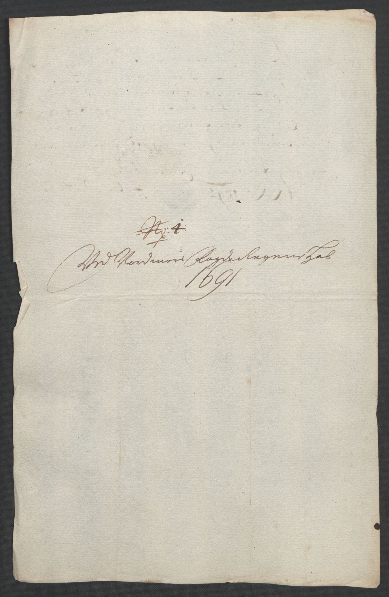 Rentekammeret inntil 1814, Reviderte regnskaper, Fogderegnskap, RA/EA-4092/R56/L3734: Fogderegnskap Nordmøre, 1690-1691, p. 410