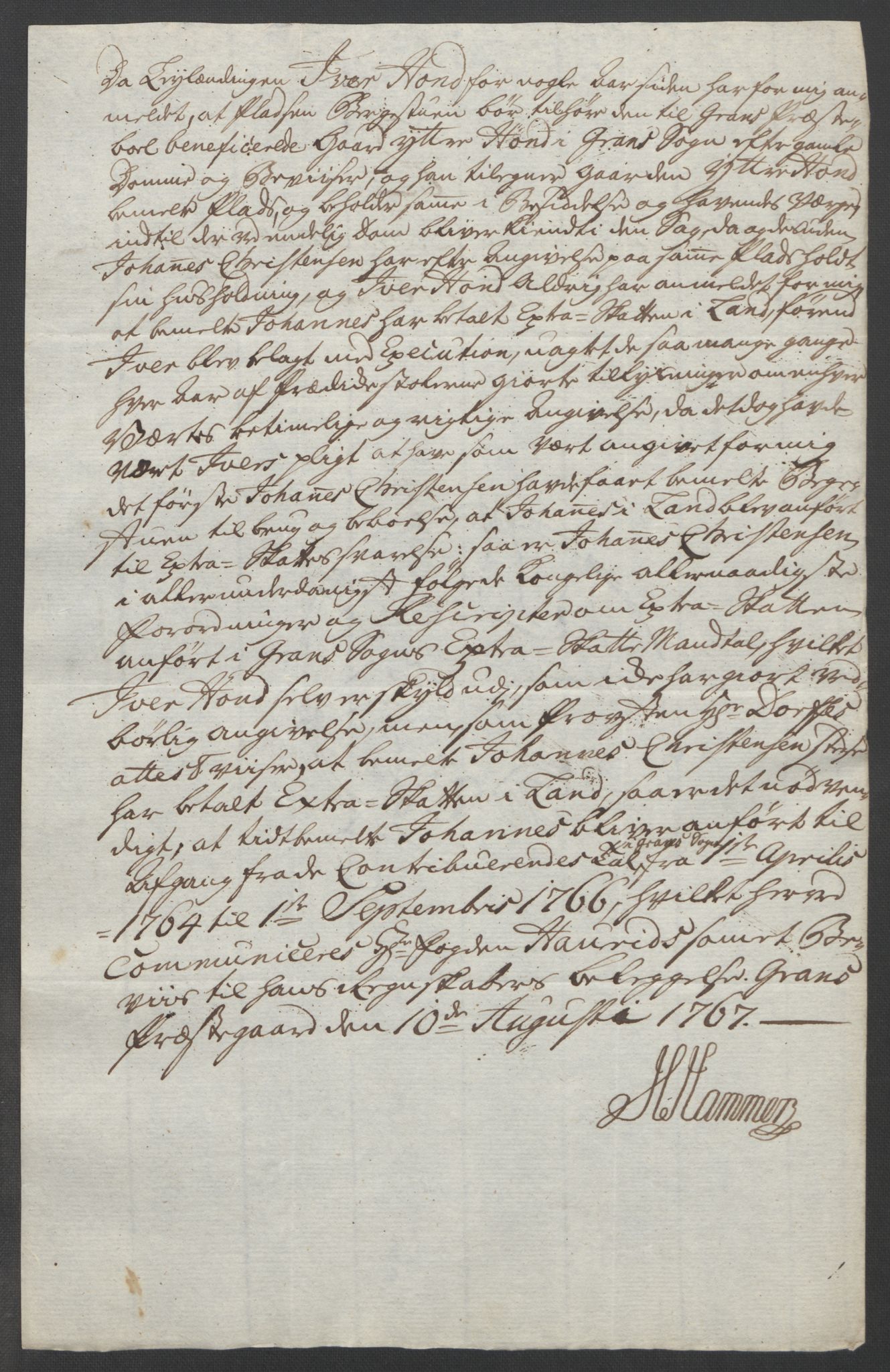 Rentekammeret inntil 1814, Reviderte regnskaper, Fogderegnskap, AV/RA-EA-4092/R19/L1399: Fogderegnskap Toten, Hadeland og Vardal, 1762-1783, p. 129