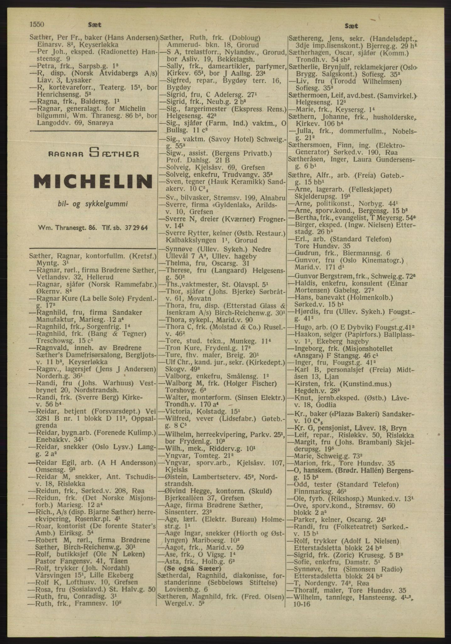 Kristiania/Oslo adressebok, PUBL/-, 1955, p. 1550