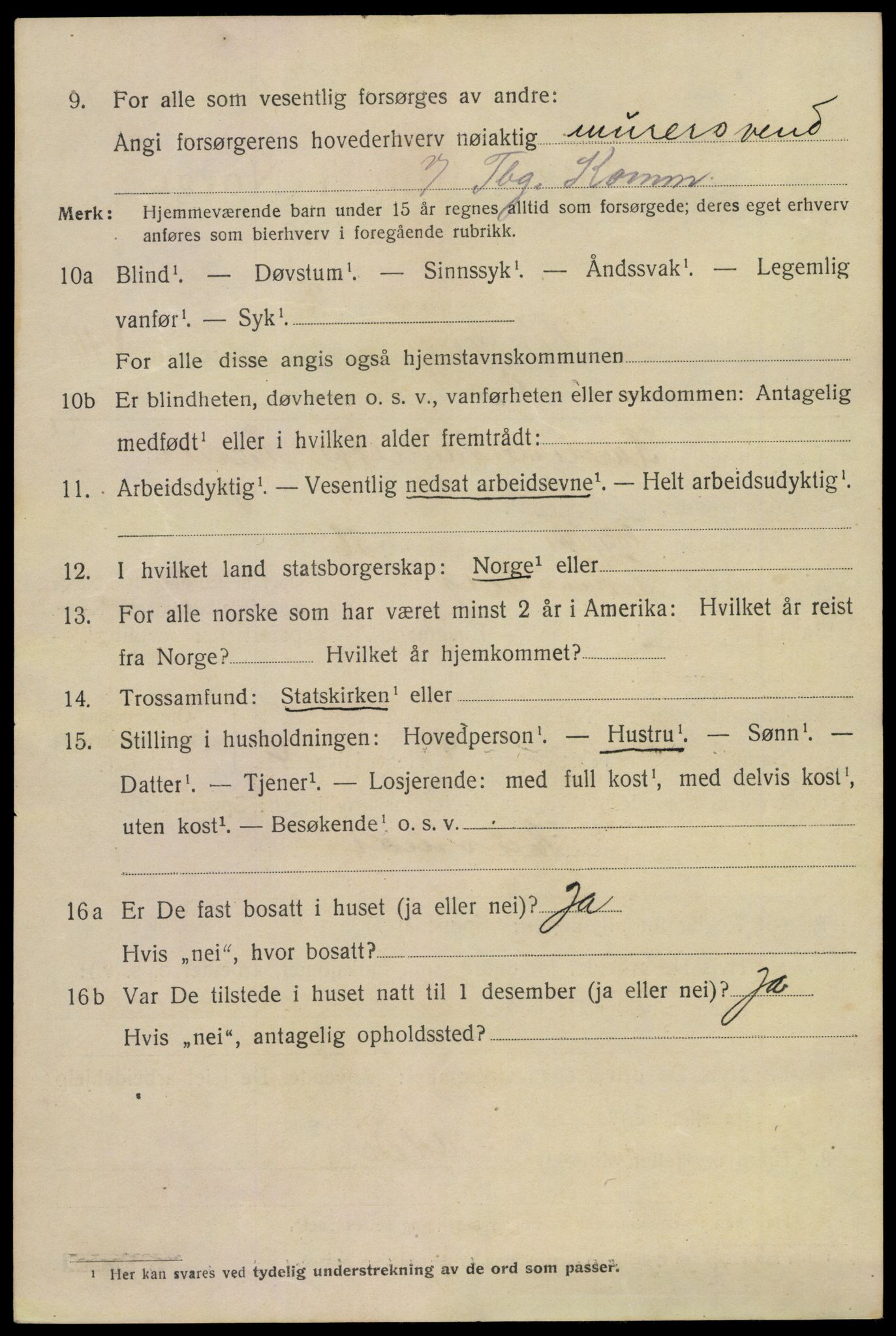 SAKO, 1920 census for Tønsberg, 1920, p. 16228