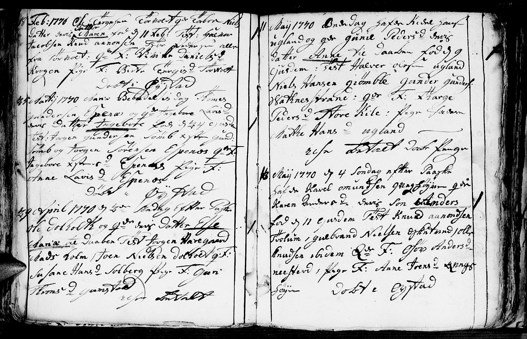 Fjære sokneprestkontor, AV/SAK-1111-0011/F/Fb/L0004: Parish register (copy) no. B 4, 1766-1785, p. 58b-59a