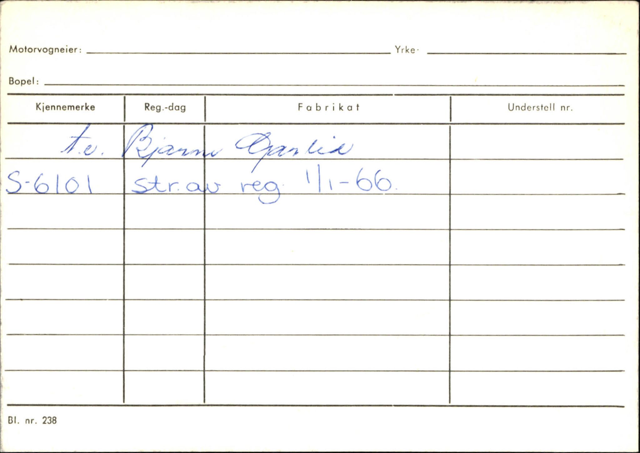 Statens vegvesen, Sogn og Fjordane vegkontor, SAB/A-5301/4/F/L0131: Eigarregister Høyanger P-Å. Stryn S-Å, 1945-1975, p. 2033