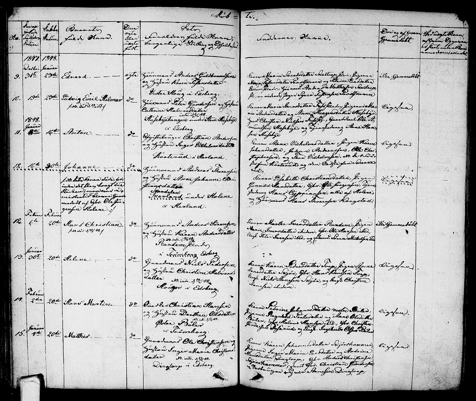 Eidsberg prestekontor Kirkebøker, AV/SAO-A-10905/F/Fa/L0008: Parish register (official) no. I 8, 1832-1848, p. 143