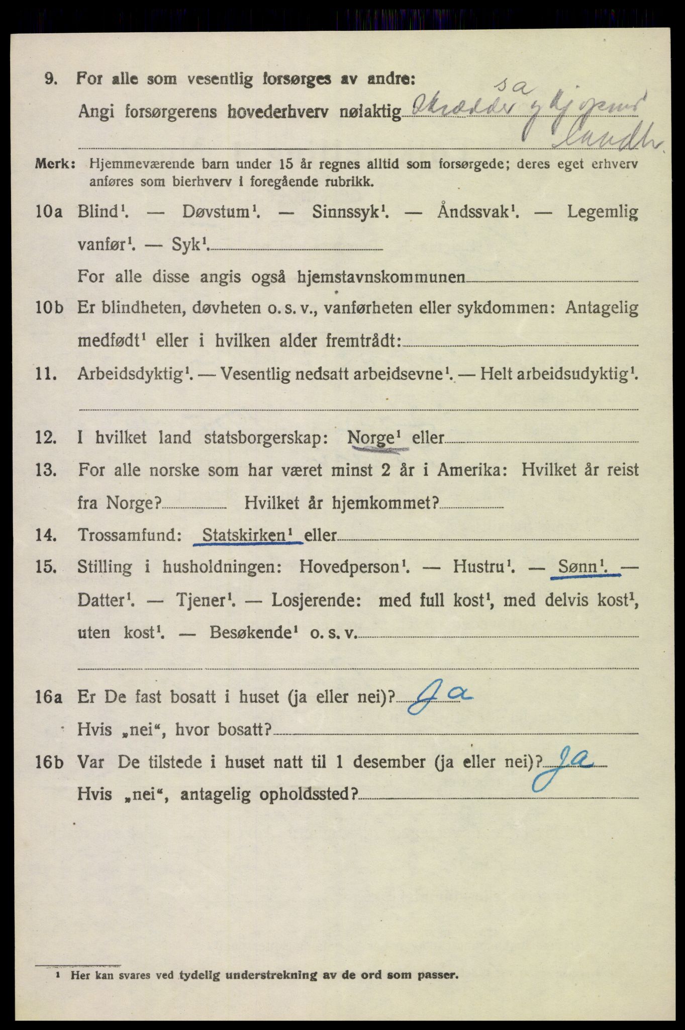 SAH, 1920 census for Løten, 1920, p. 7150