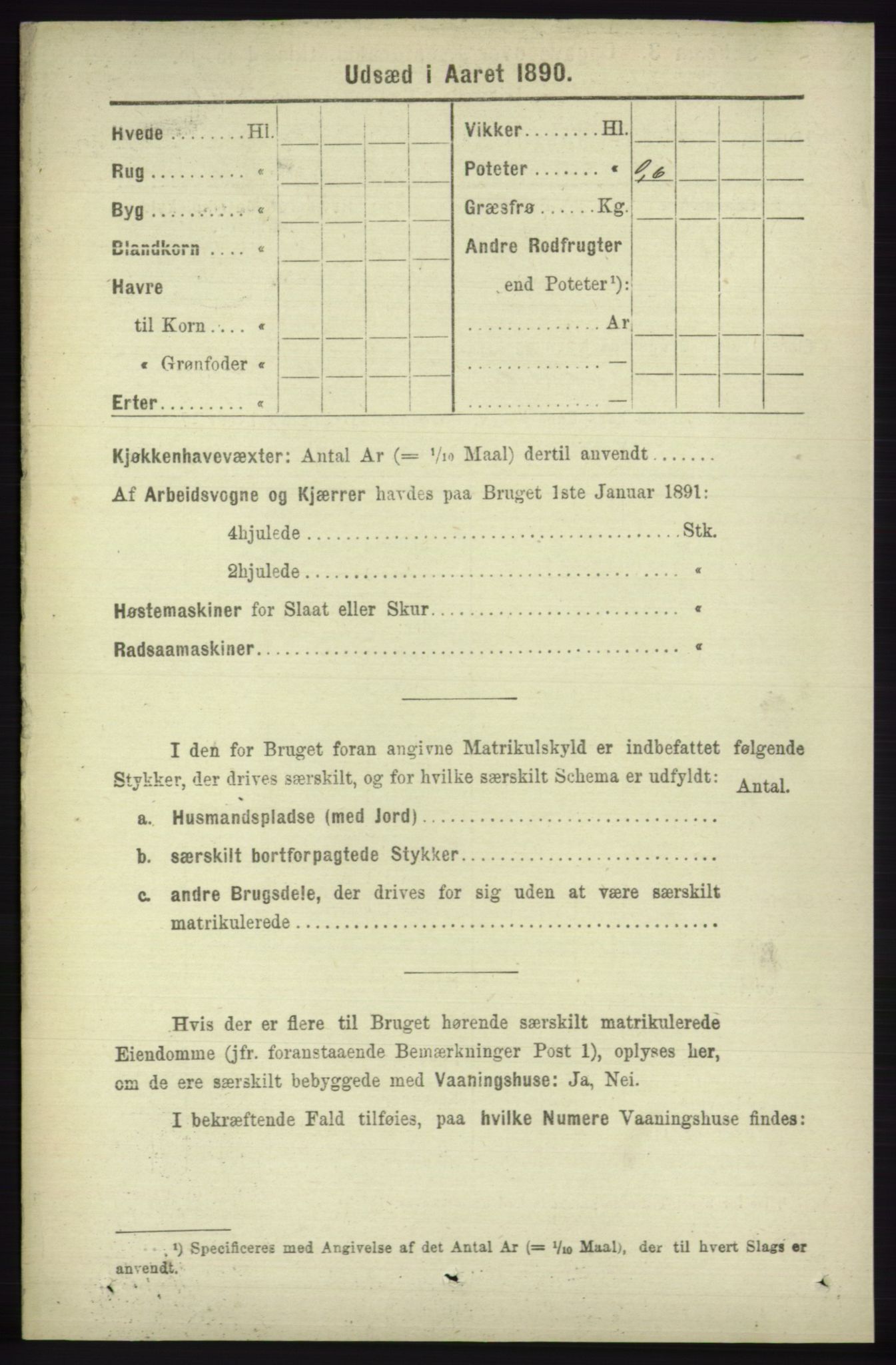 RA, 1891 census for 1230 Ullensvang, 1891, p. 6672