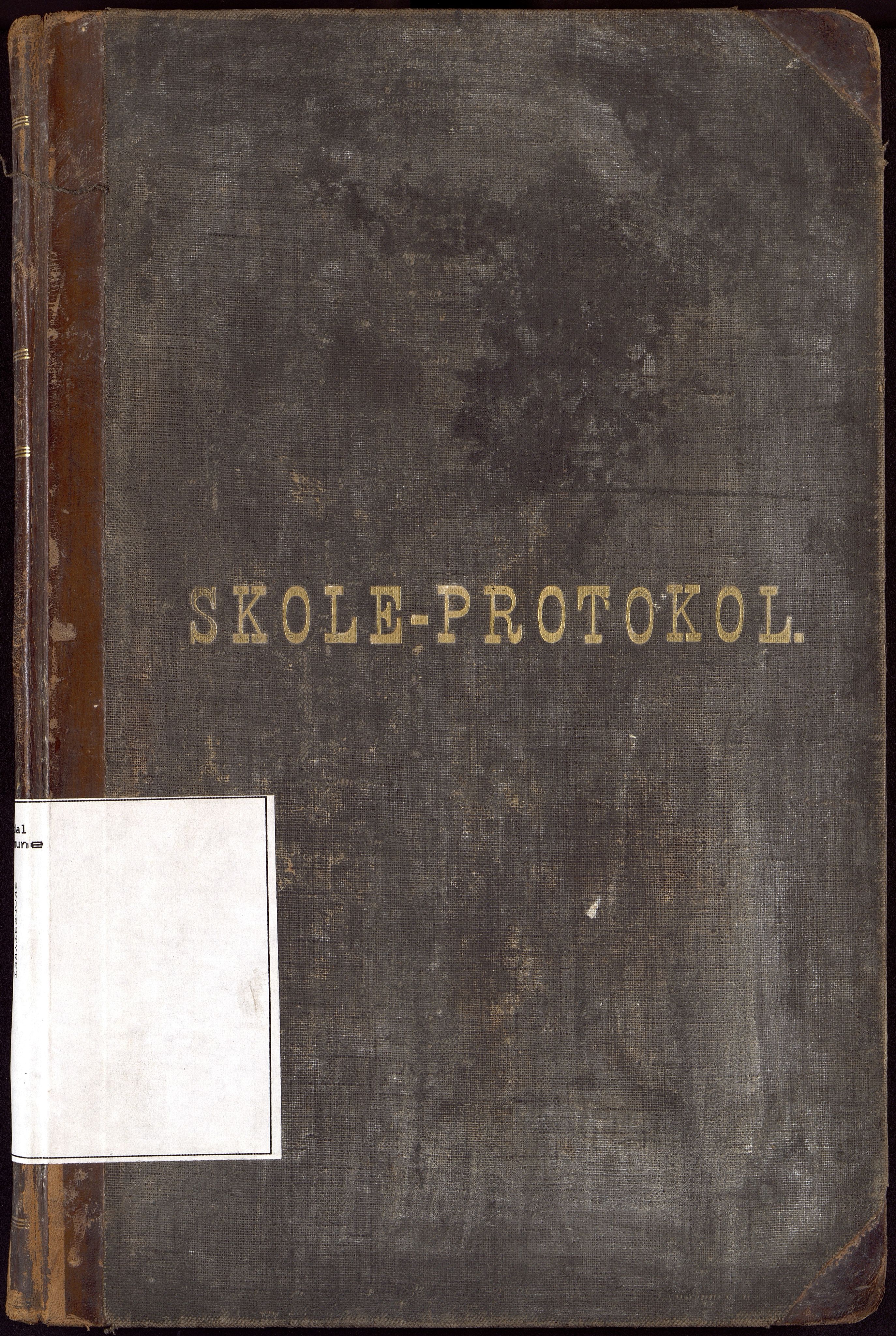 Laudal kommune - Tjomsland Skole, ARKSOR/1021LA550/H/L0001: Protokoll
(Lindland 1894 - 1899), 1894-1918