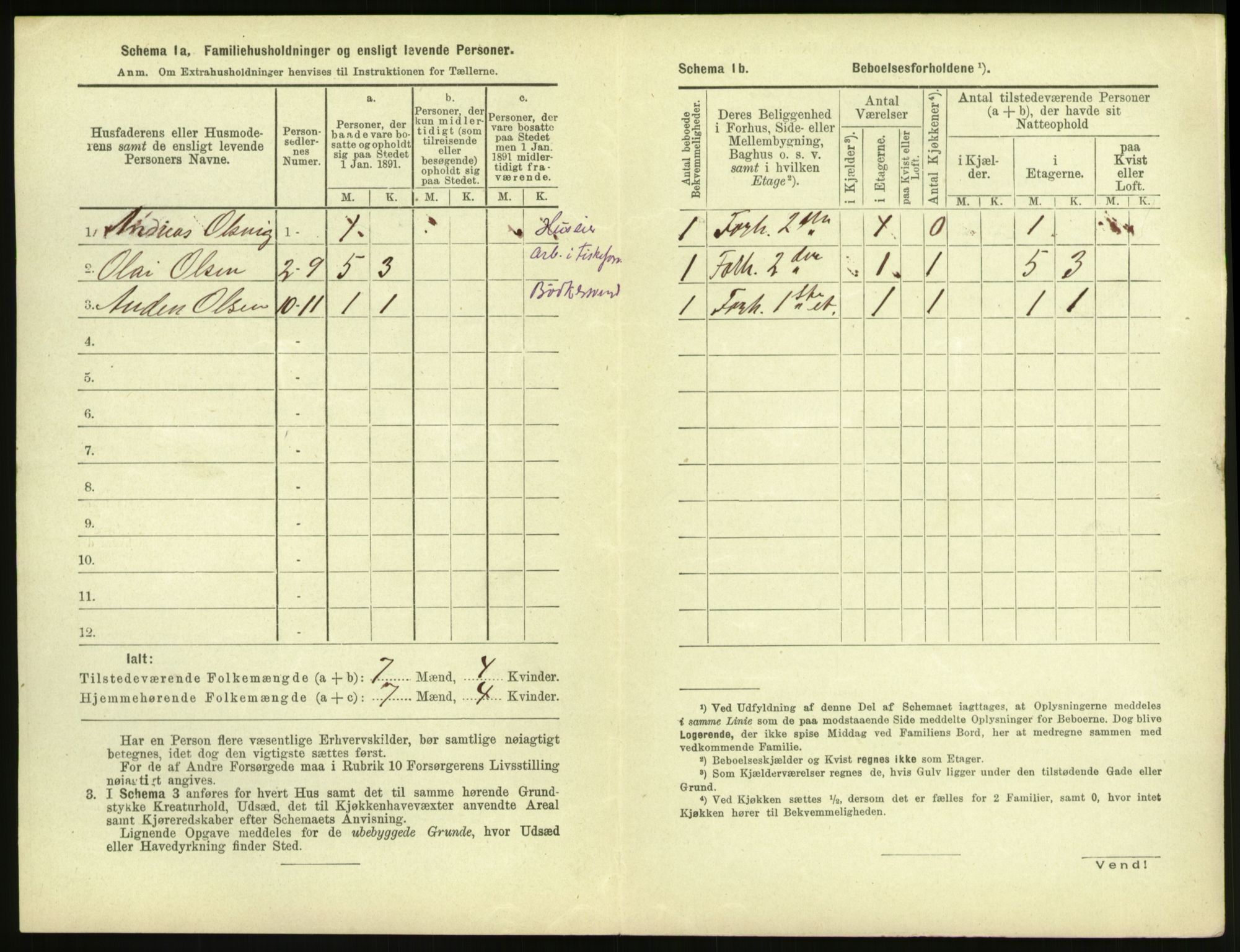 RA, 1891 census for 1503 Kristiansund, 1891, p. 1501