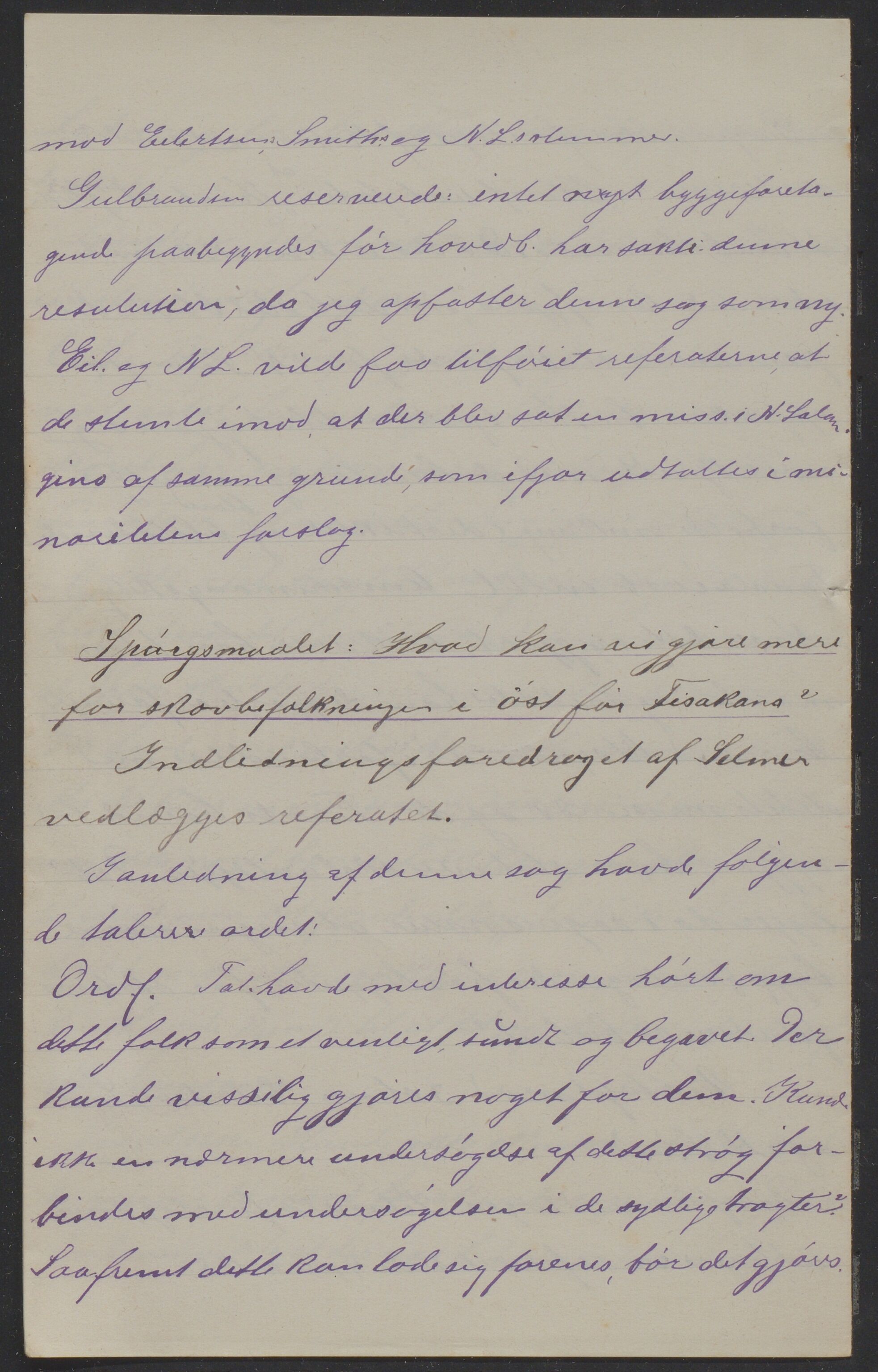 Det Norske Misjonsselskap - hovedadministrasjonen, VID/MA-A-1045/D/Da/Daa/L0039/0007: Konferansereferat og årsberetninger / Konferansereferat fra Madagaskar Innland., 1893