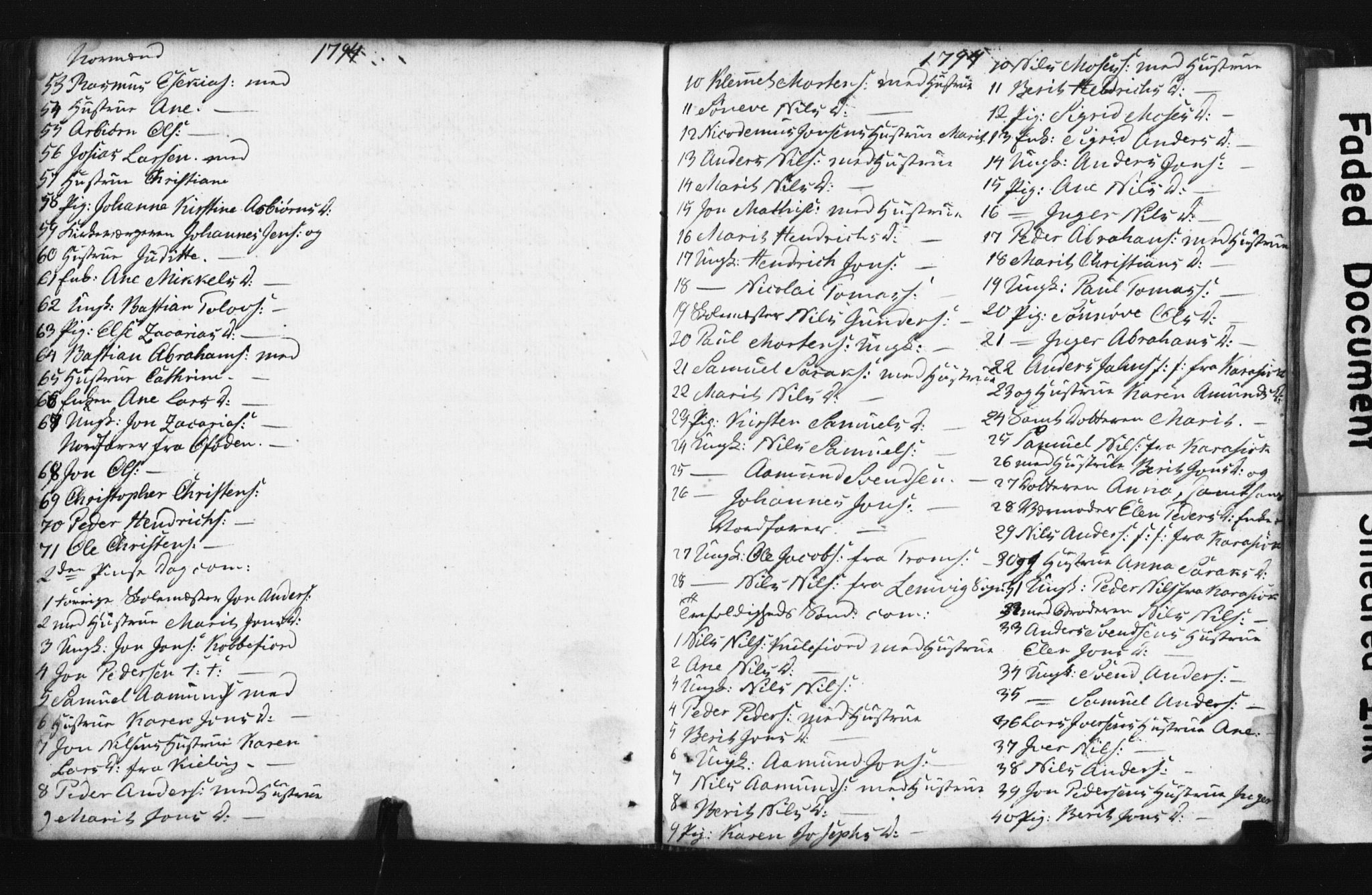 Måsøy sokneprestkontor, AV/SATØ-S-1348/B/L0026: Communicants register no. 26 (2), 1804-1805