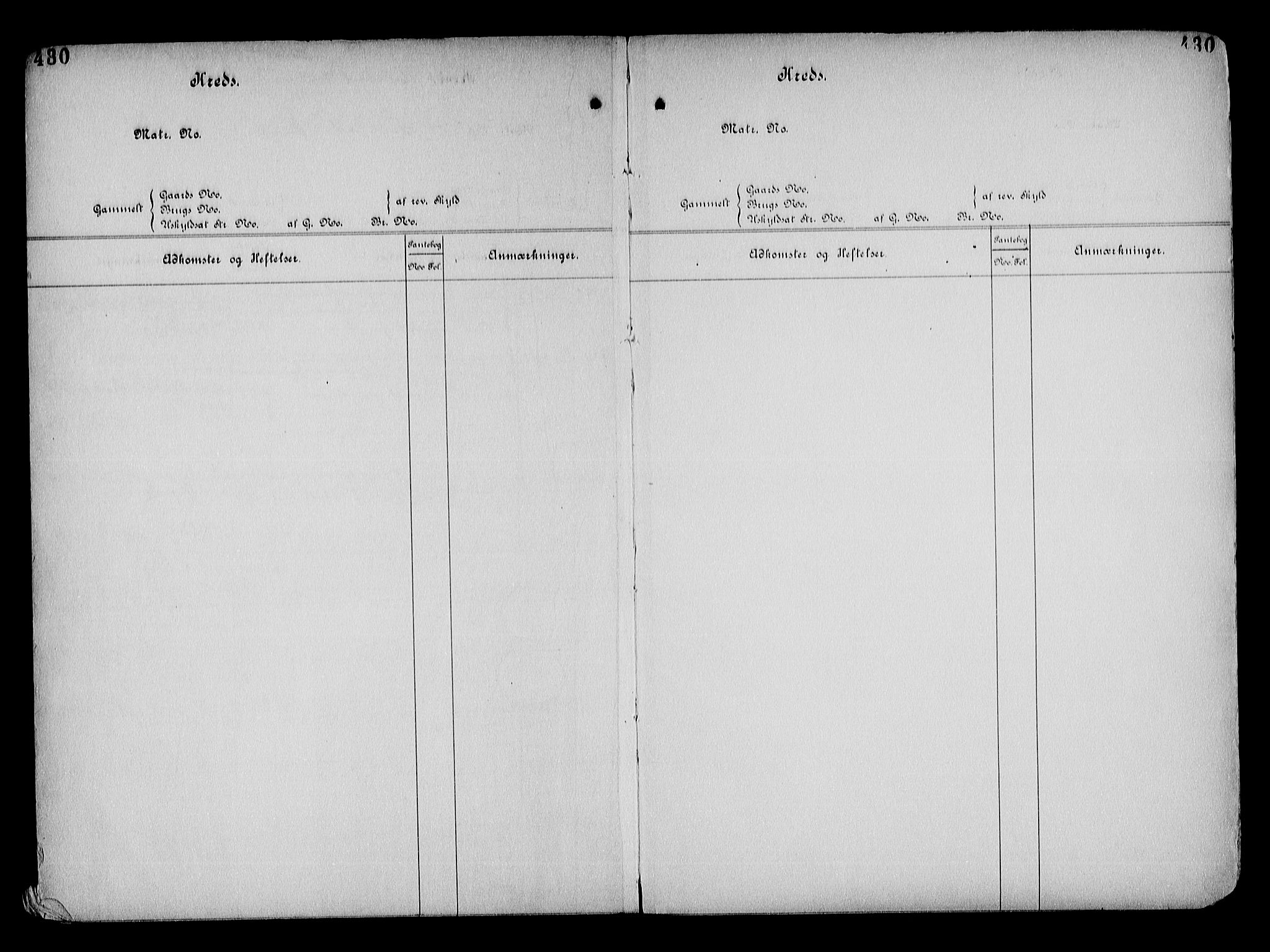 Arendal byfogd, AV/SAK-1222-0001/G/Ga/L0015: Mortgage register no. 13, 1860-1960, p. 430