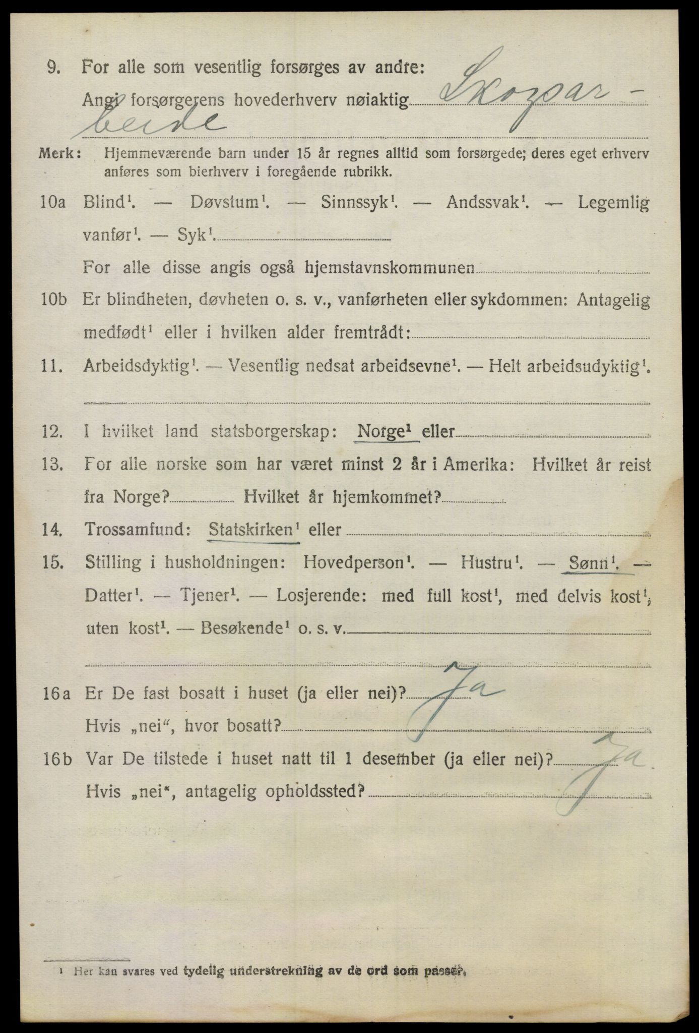 SAO, 1920 census for Lørenskog, 1920, p. 6111