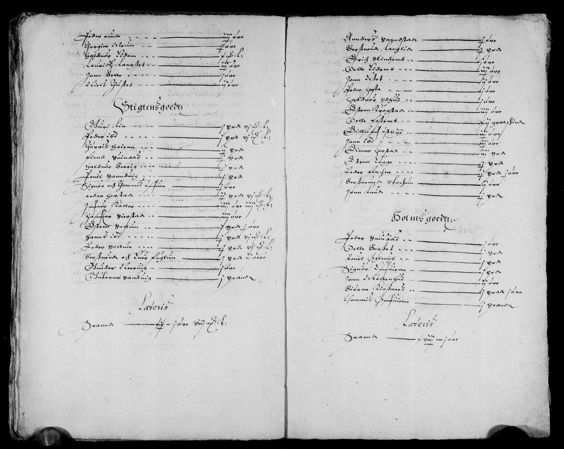 Rentekammeret inntil 1814, Reviderte regnskaper, Lensregnskaper, AV/RA-EA-5023/R/Rb/Rbw/L0052: Trondheim len, 1633-1634