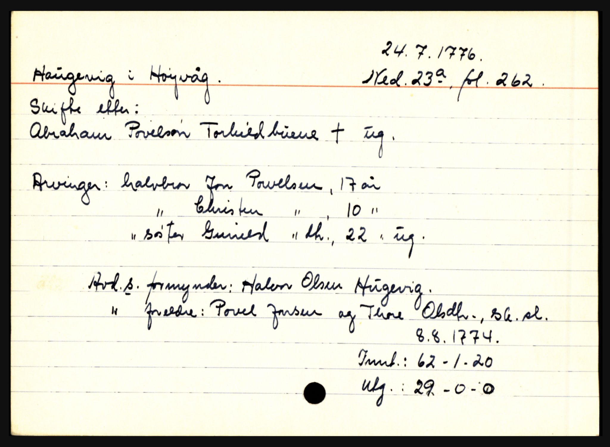 Nedenes sorenskriveri før 1824, AV/SAK-1221-0007/H, p. 11283