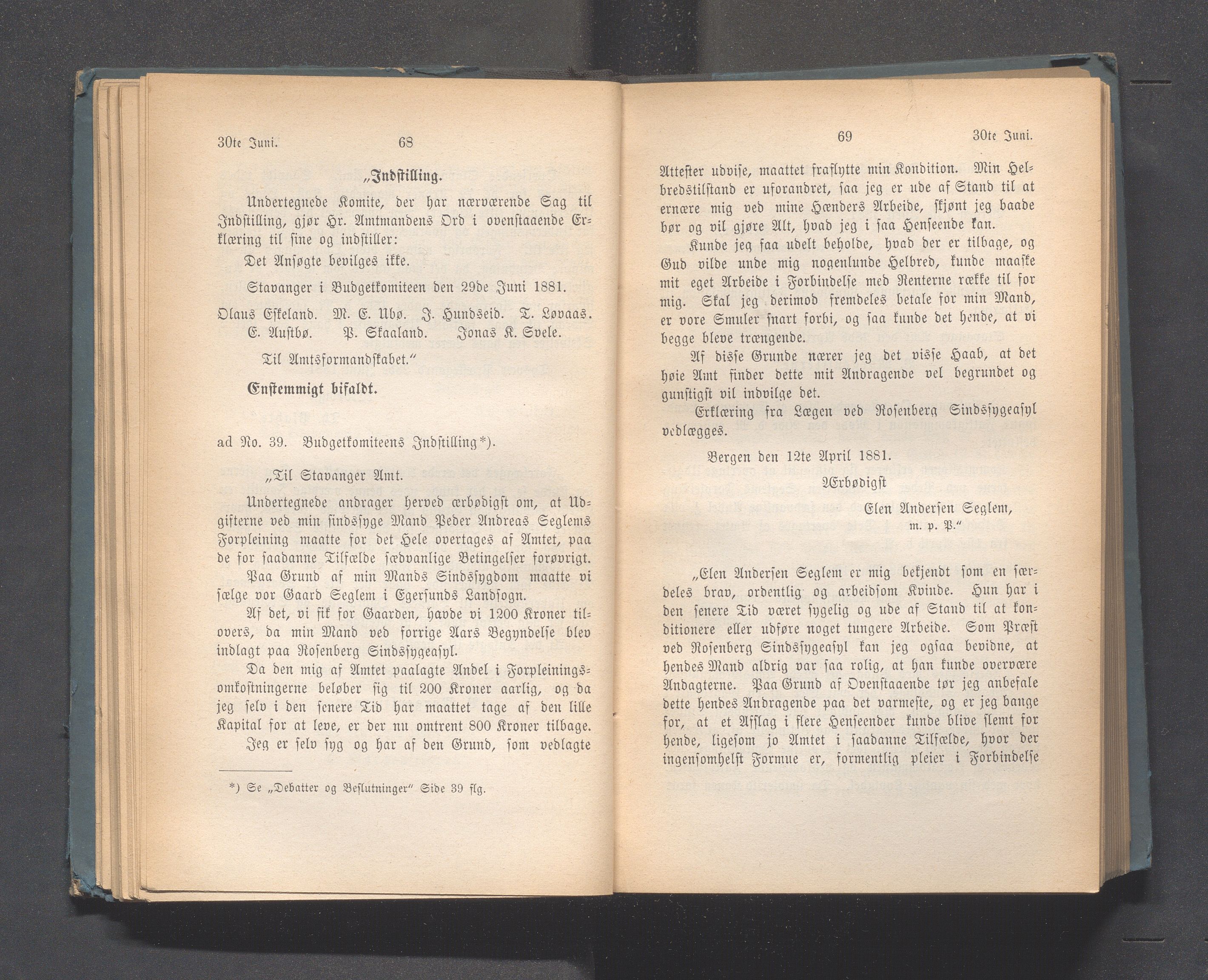 Rogaland fylkeskommune - Fylkesrådmannen , IKAR/A-900/A, 1881, p. 40