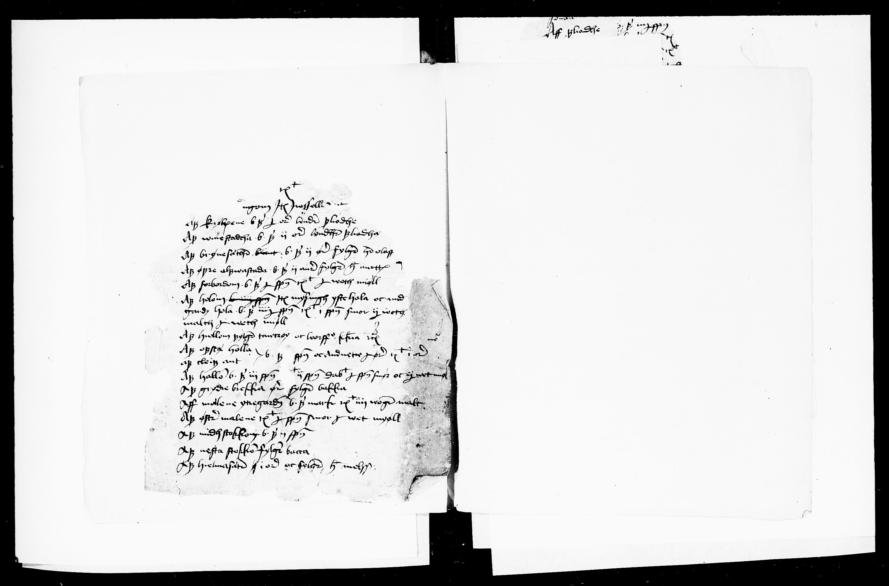 Riksarkivets diplomsamling, RA/EA-5965/F13/F13b/L0013: NRA dipl. München papir, nr. 4292 Aslak Bolts jordebok., 1430-1439, p. 198