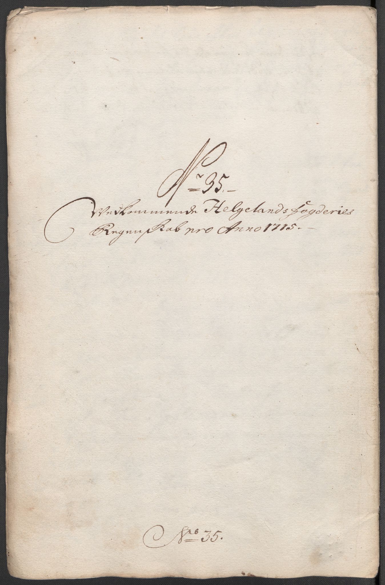 Rentekammeret inntil 1814, Reviderte regnskaper, Fogderegnskap, RA/EA-4092/R65/L4513: Fogderegnskap Helgeland, 1714-1715, p. 669