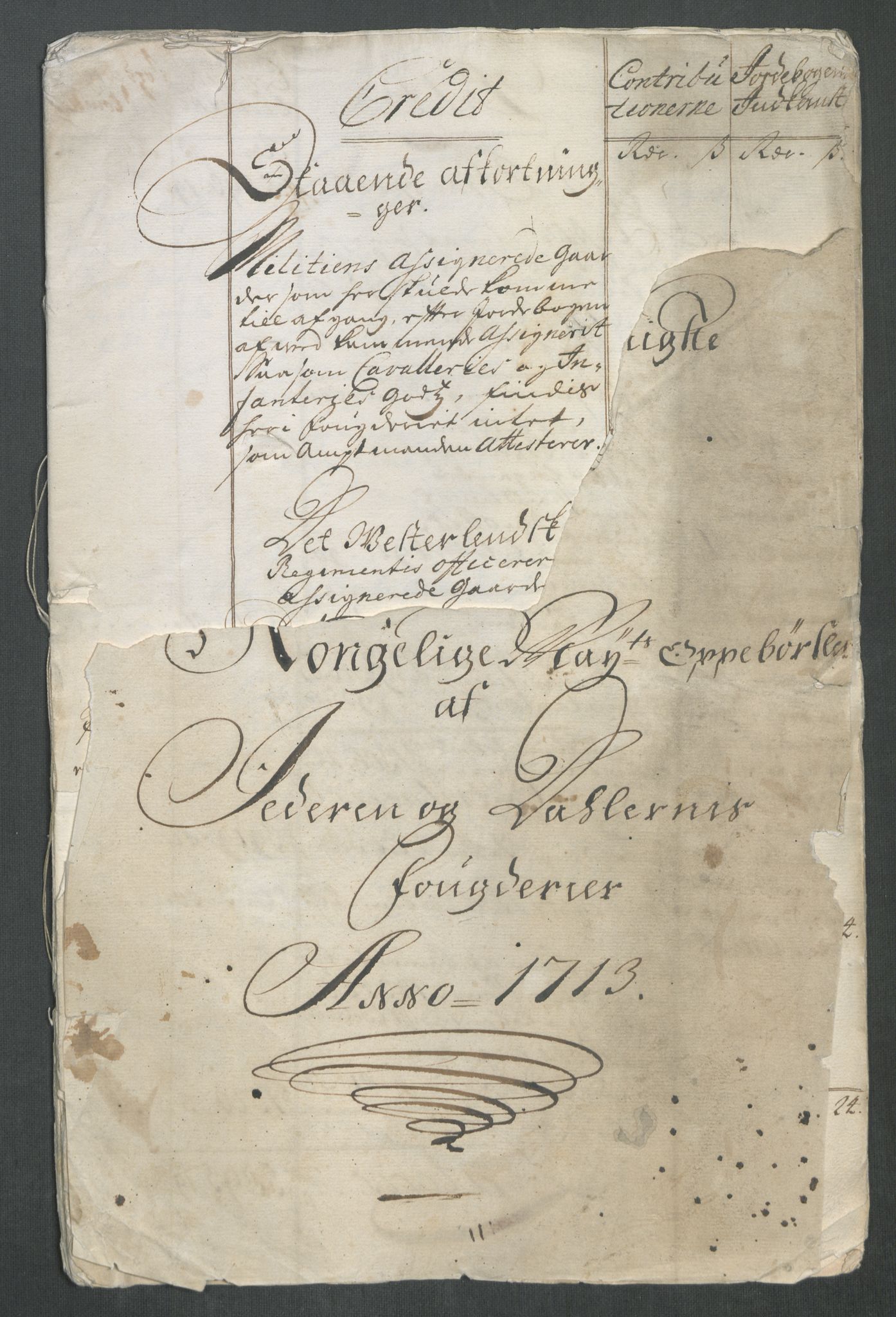 Rentekammeret inntil 1814, Reviderte regnskaper, Fogderegnskap, RA/EA-4092/R46/L2738: Fogderegnskap Jæren og Dalane, 1713-1714, p. 4