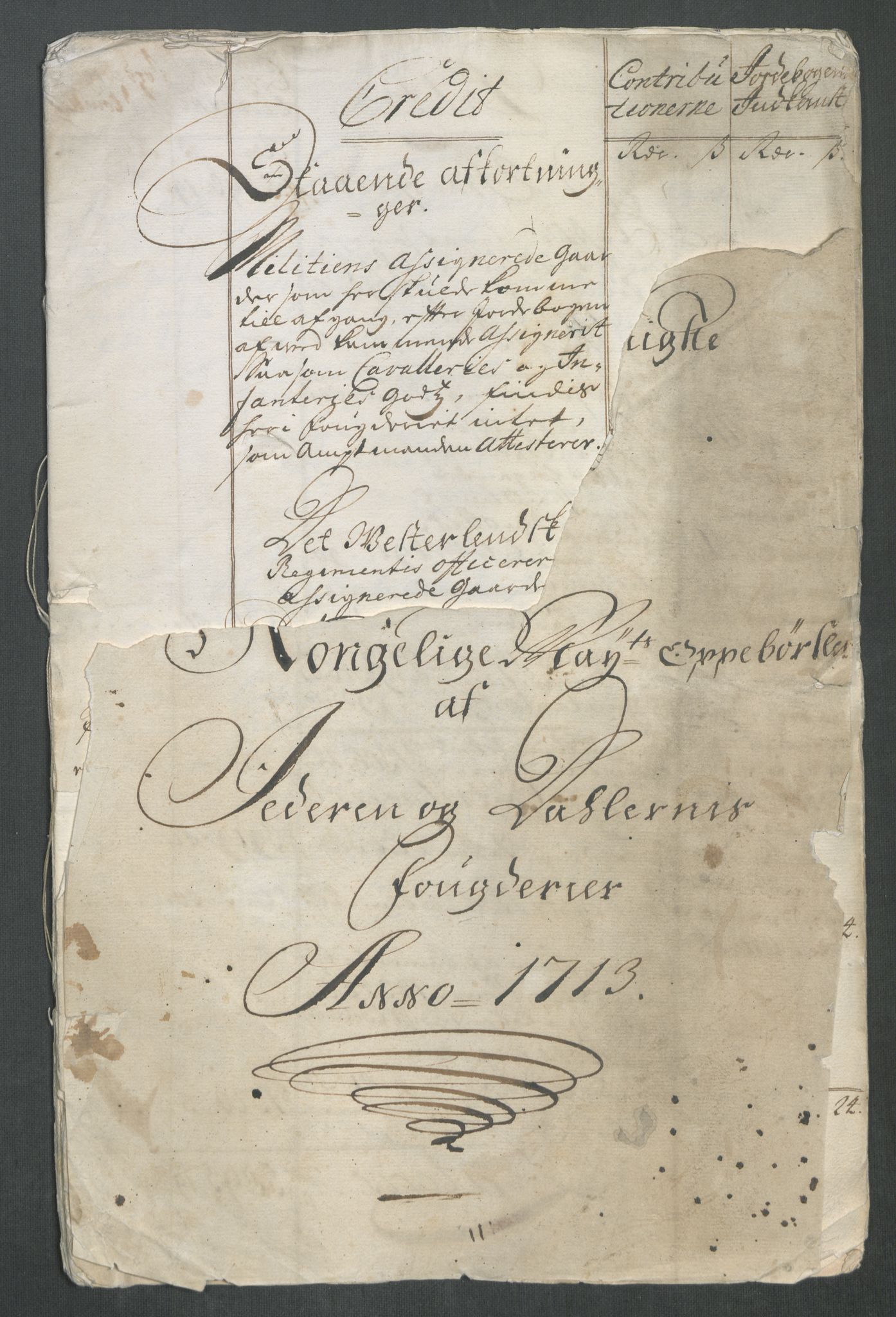 Rentekammeret inntil 1814, Reviderte regnskaper, Fogderegnskap, AV/RA-EA-4092/R46/L2738: Fogderegnskap Jæren og Dalane, 1713-1714, p. 4