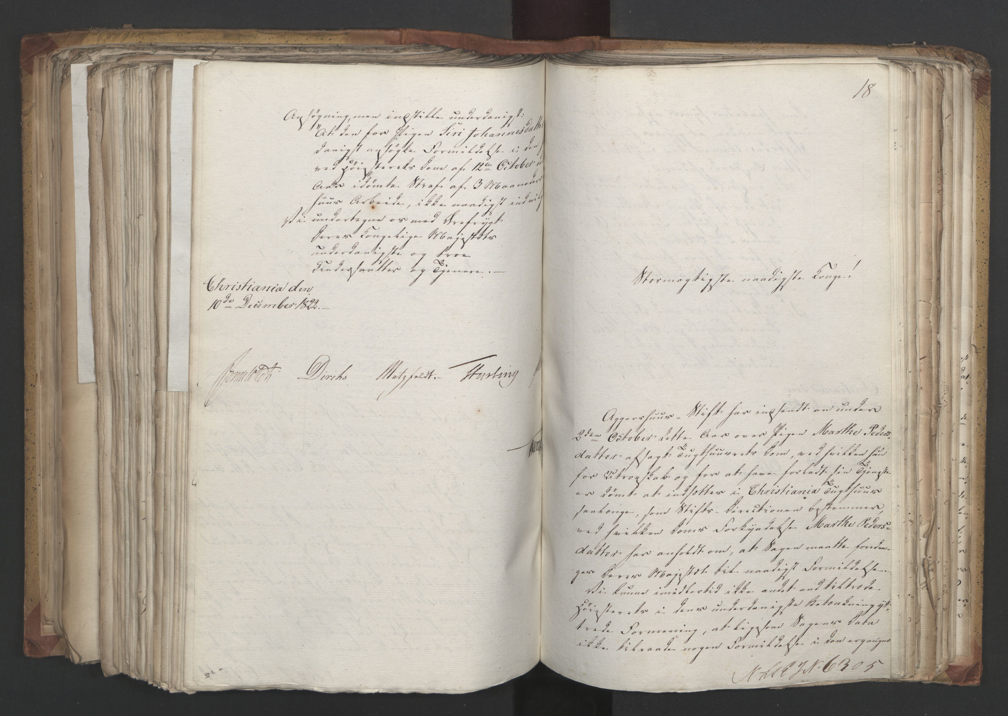 Statsrådsavdelingen i Stockholm, AV/RA-S-1003/D/Da/L0032: Regjeringsinnstillinger nr. 6140-6355, 1822, p. 395
