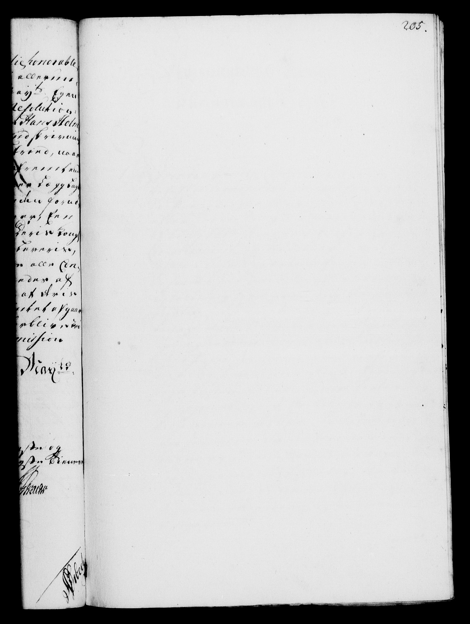 Rentekammeret, Kammerkanselliet, RA/EA-3111/G/Gf/Gfa/L0002: Norsk relasjons- og resolusjonsprotokoll (merket RK 52.2), 1720, p. 205