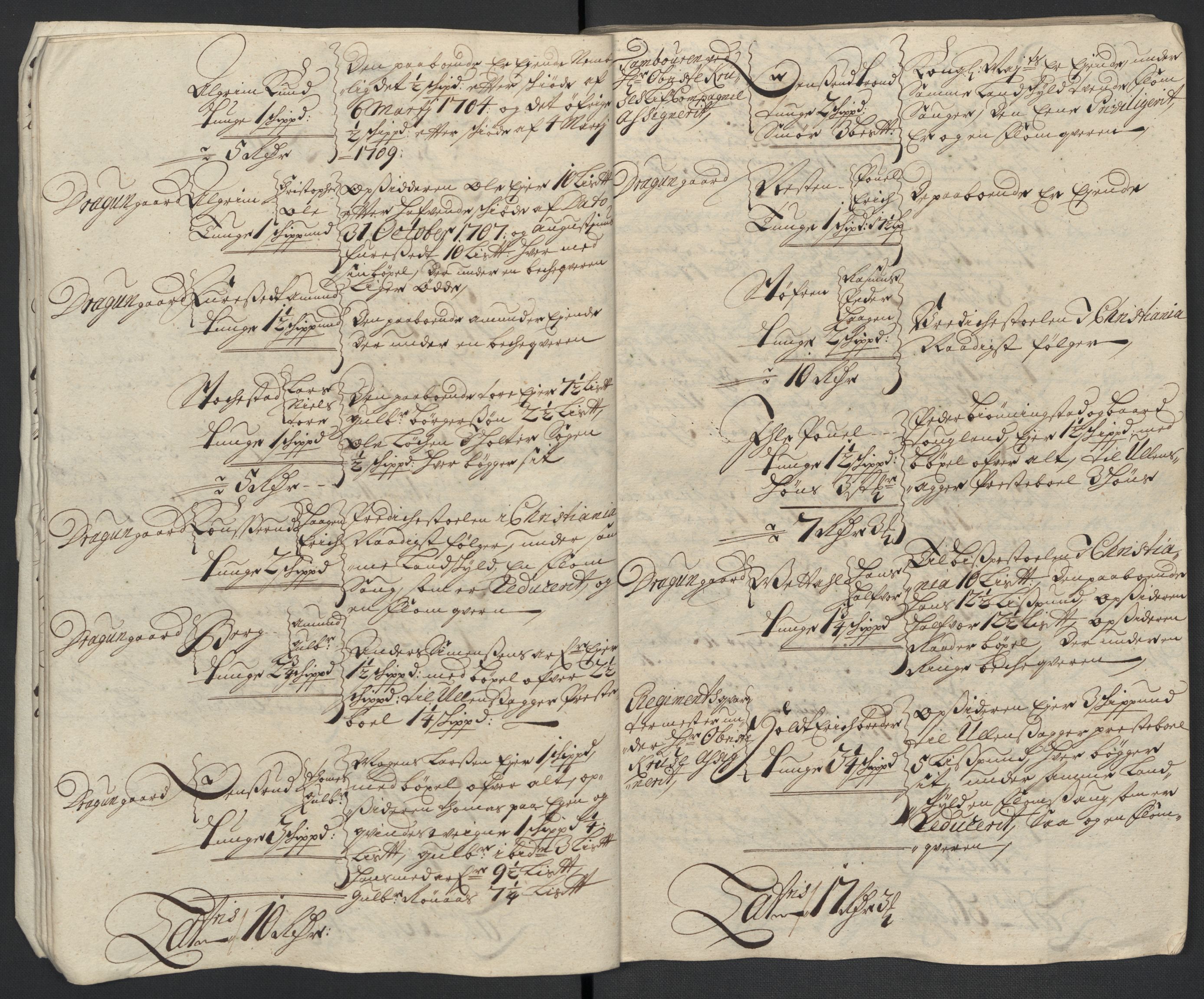 Rentekammeret inntil 1814, Reviderte regnskaper, Fogderegnskap, AV/RA-EA-4092/R12/L0720: Fogderegnskap Øvre Romerike, 1710-1711, p. 311