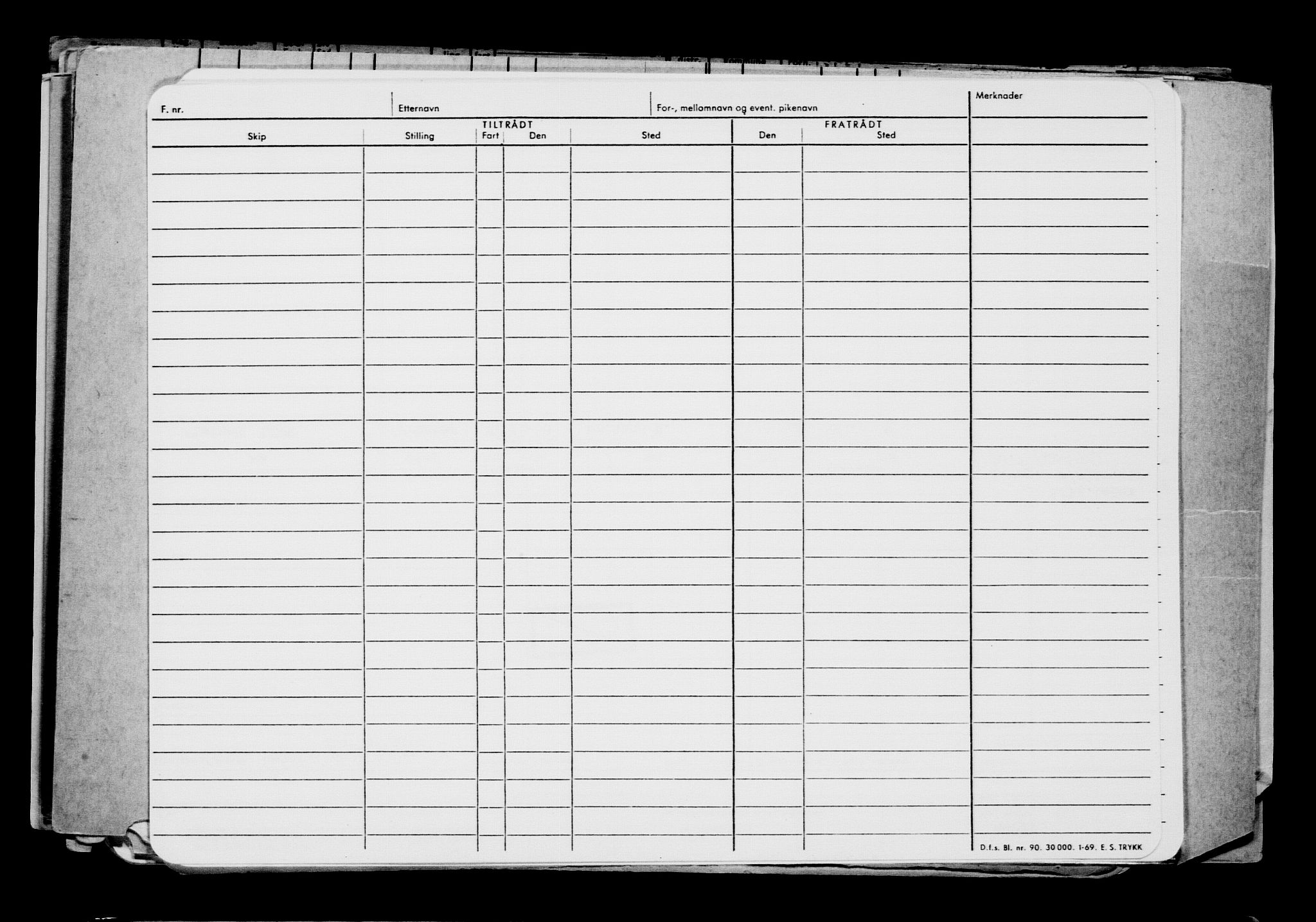 Direktoratet for sjømenn, AV/RA-S-3545/G/Gb/L0222: Hovedkort, 1923, p. 151