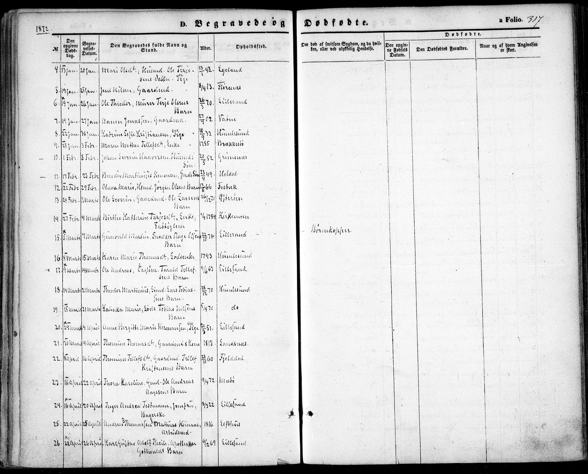 Vestre Moland sokneprestkontor, AV/SAK-1111-0046/F/Fa/Fab/L0007: Parish register (official) no. A 7, 1859-1872, p. 317