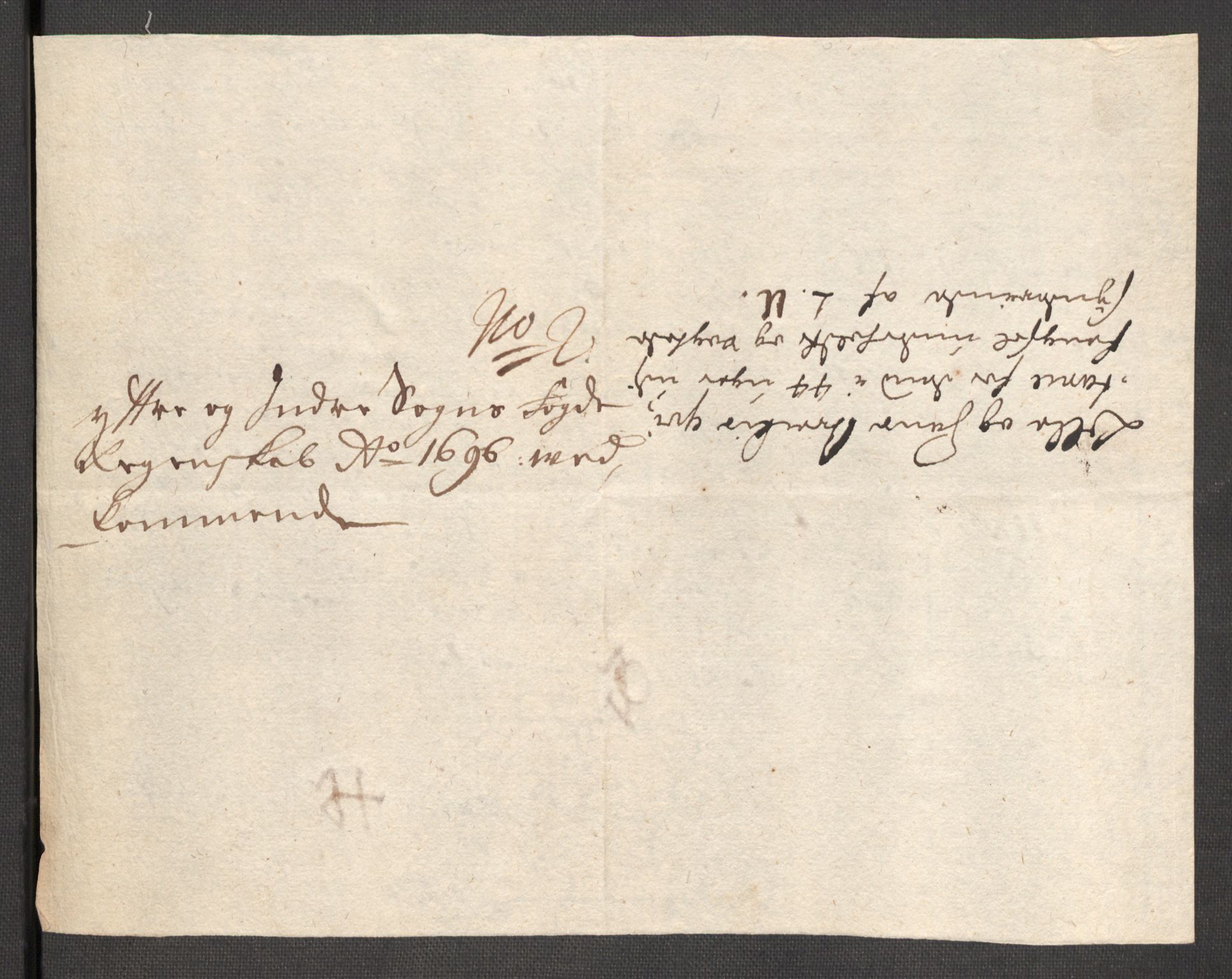 Rentekammeret inntil 1814, Reviderte regnskaper, Fogderegnskap, AV/RA-EA-4092/R52/L3309: Fogderegnskap Sogn, 1696-1697, p. 224