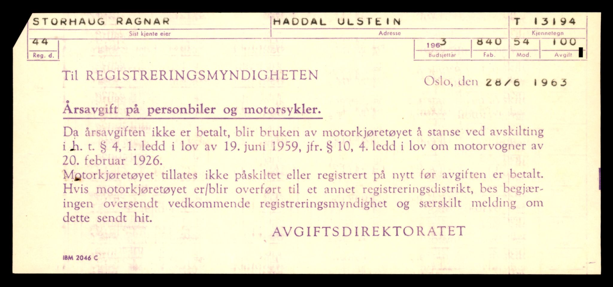 Møre og Romsdal vegkontor - Ålesund trafikkstasjon, AV/SAT-A-4099/F/Fe/L0038: Registreringskort for kjøretøy T 13180 - T 13360, 1927-1998, p. 229