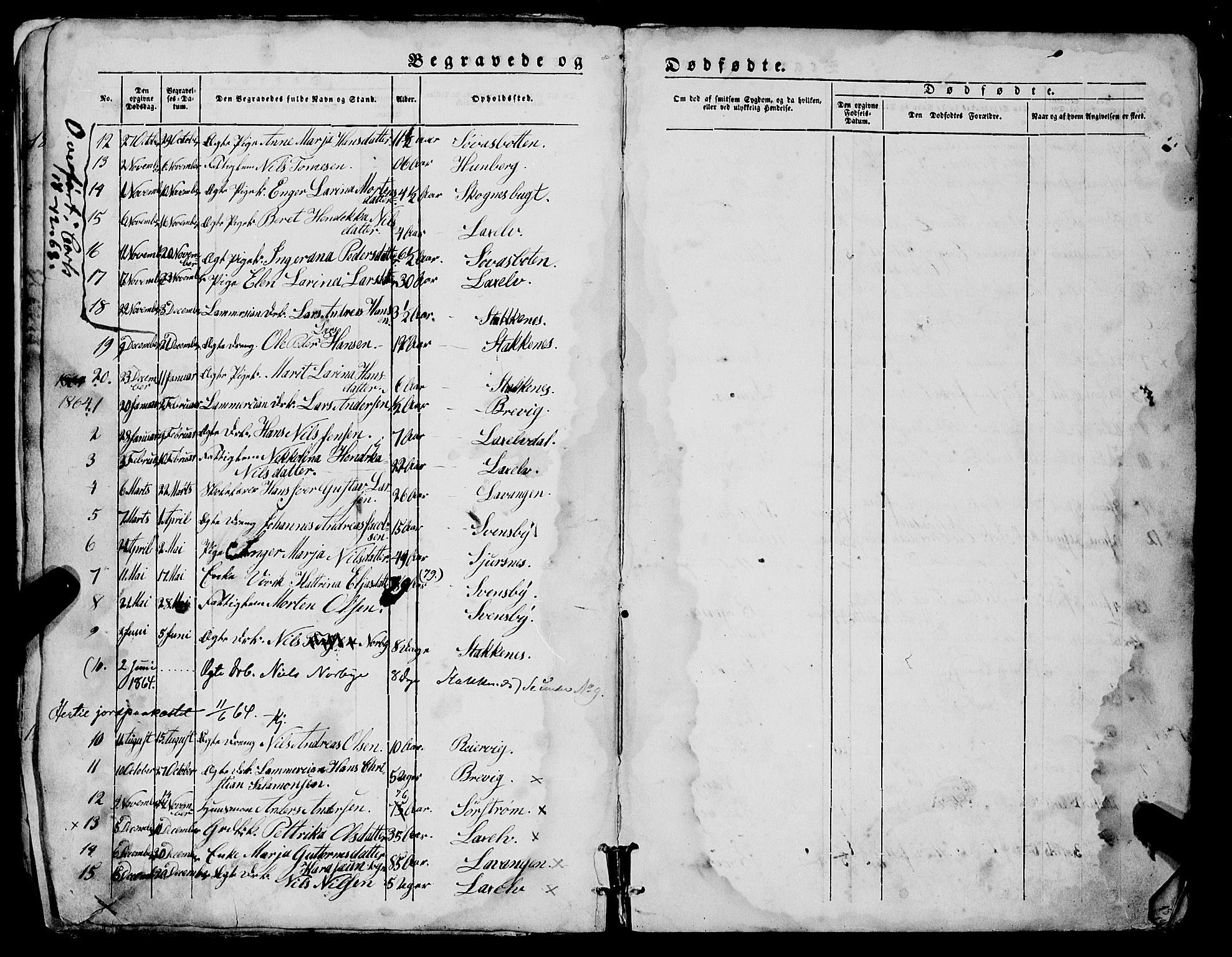 Lyngen sokneprestembete, AV/SATØ-S-1289/H/He/Heb/L0005klokker: Parish register (copy) no. 5, 1847-1882