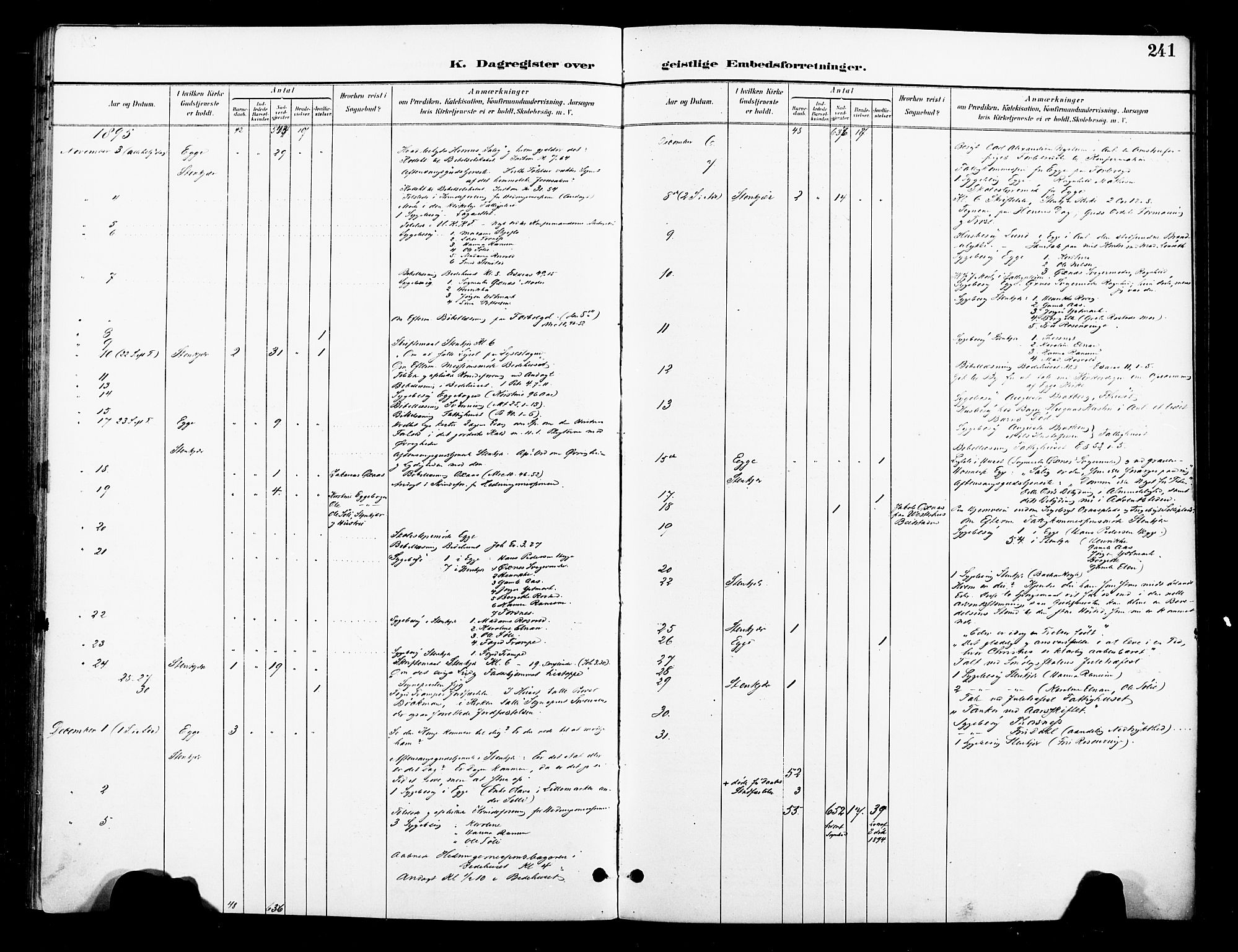 Ministerialprotokoller, klokkerbøker og fødselsregistre - Nord-Trøndelag, SAT/A-1458/739/L0372: Parish register (official) no. 739A04, 1895-1903, p. 241