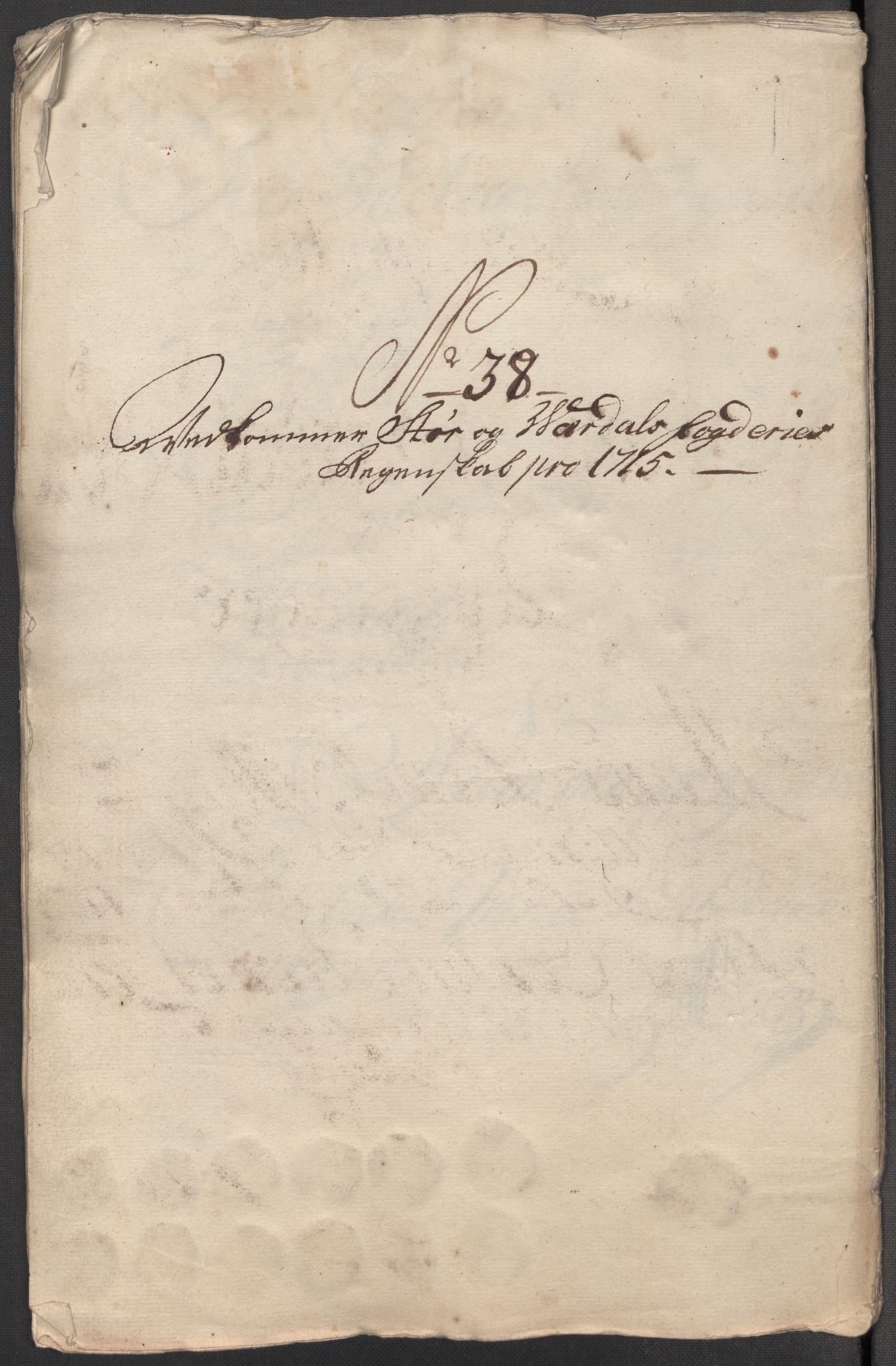 Rentekammeret inntil 1814, Reviderte regnskaper, Fogderegnskap, AV/RA-EA-4092/R62/L4205: Fogderegnskap Stjørdal og Verdal, 1715, p. 308