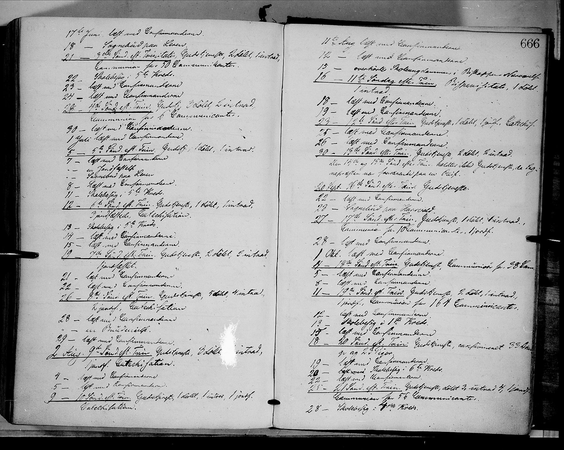 Dovre prestekontor, AV/SAH-PREST-066/H/Ha/Haa/L0001: Parish register (official) no. 1, 1854-1878, p. 666