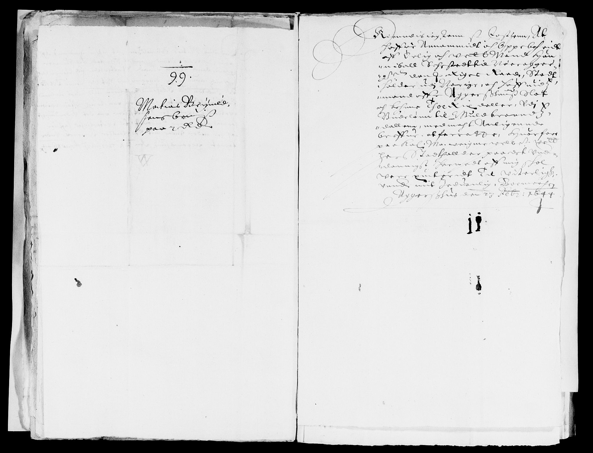 Rentekammeret inntil 1814, Reviderte regnskaper, Lensregnskaper, AV/RA-EA-5023/R/Rb/Rba/L0171: Akershus len, 1643-1644