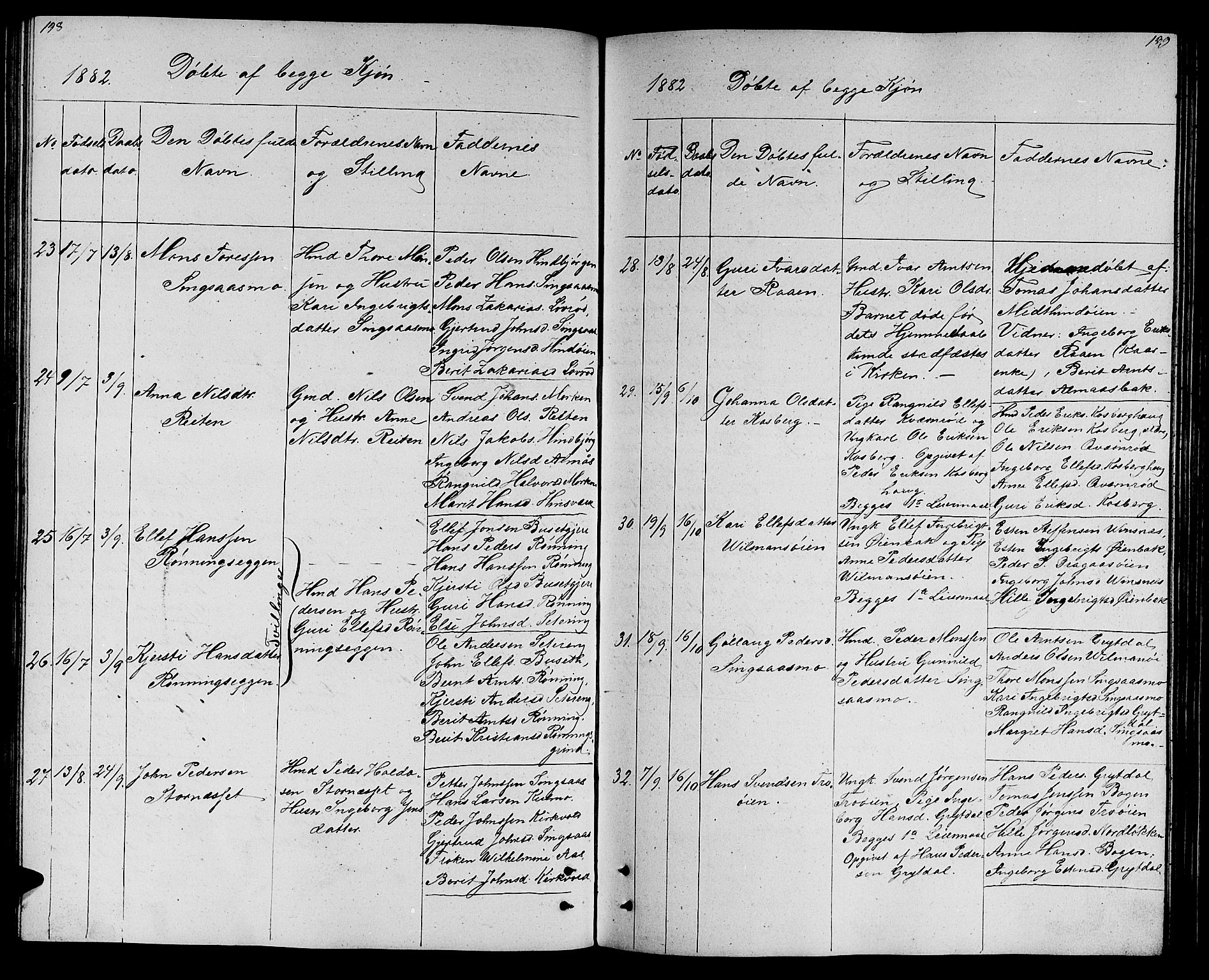 Ministerialprotokoller, klokkerbøker og fødselsregistre - Sør-Trøndelag, SAT/A-1456/688/L1027: Parish register (copy) no. 688C02, 1861-1889, p. 138-139
